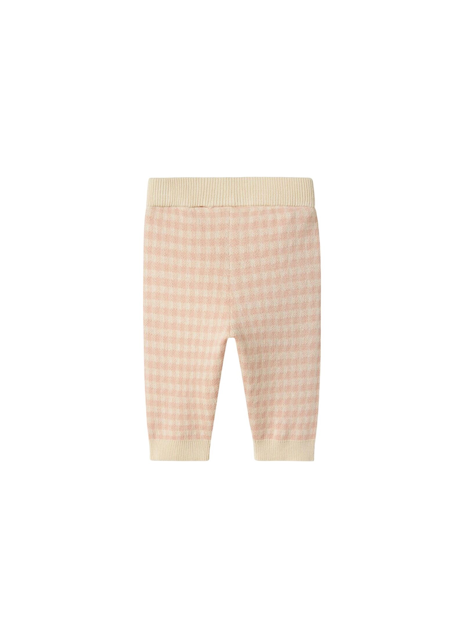 KNITTED PANTS CAMEO ROSE