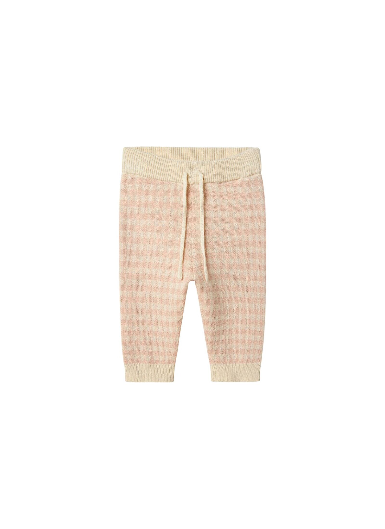 KNITTED PANTS CAMEO ROSE