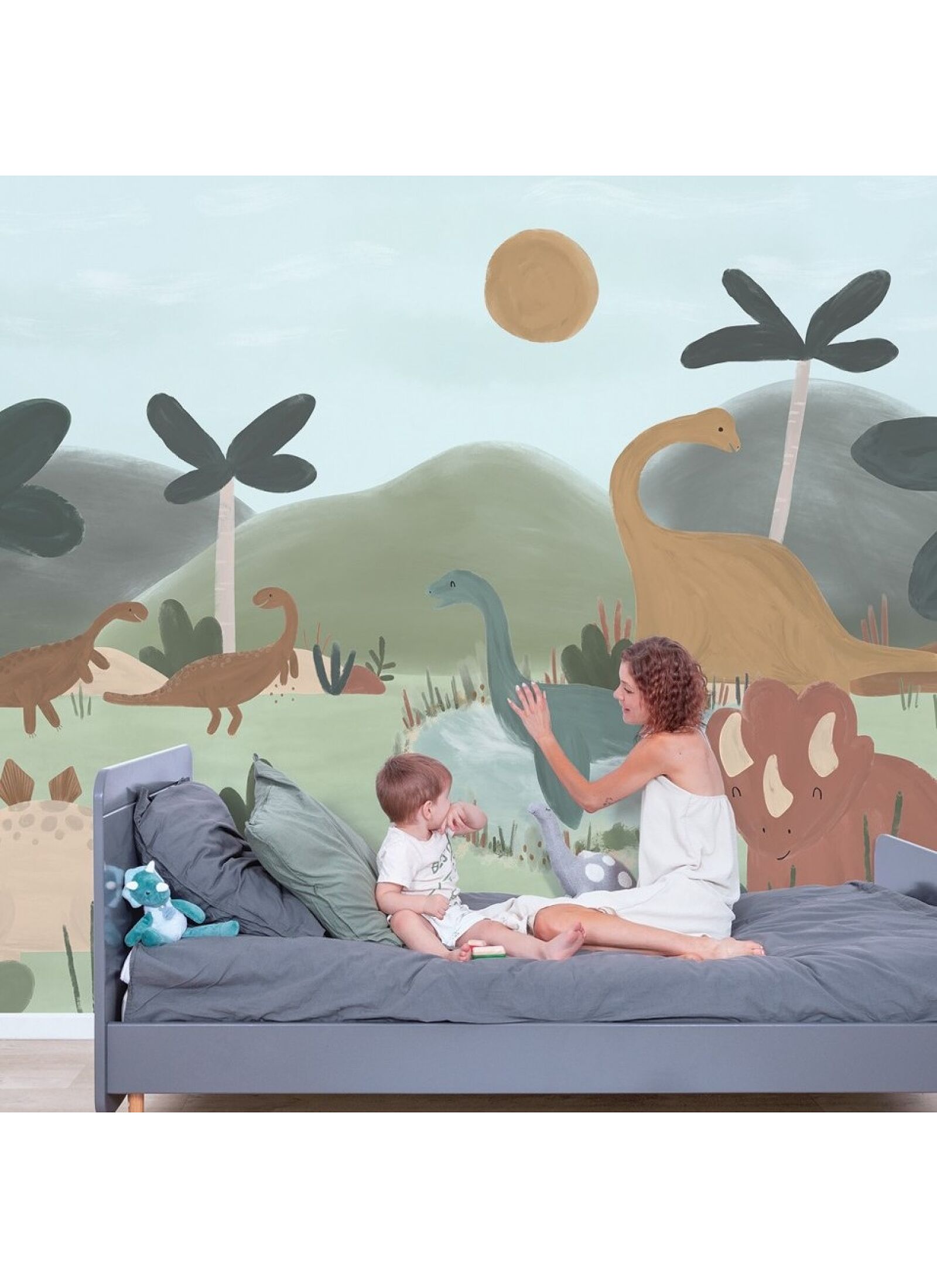 PANORAMIC WALLPAPER DINOSAURS