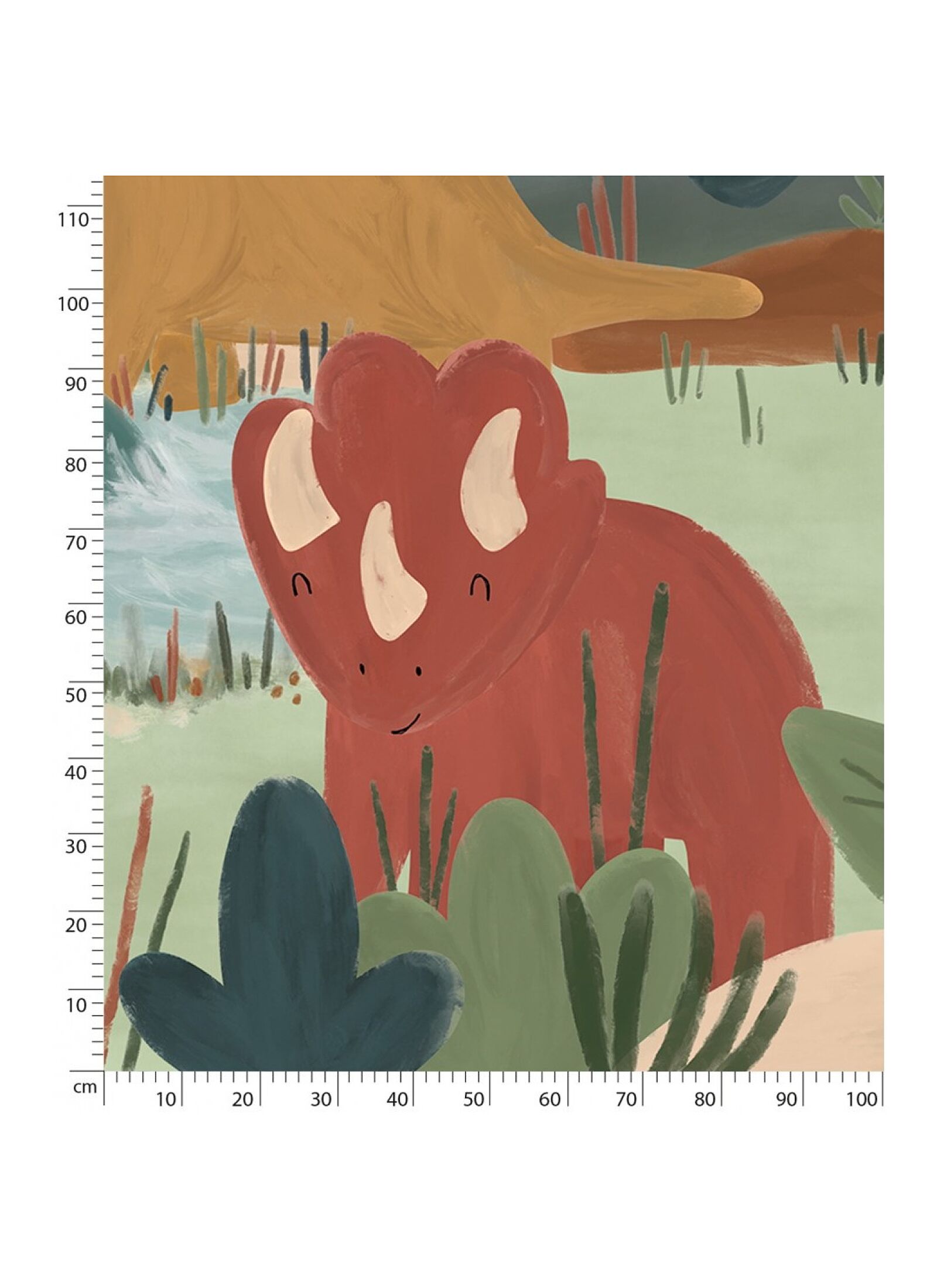 PANORAMIC WALLPAPER DINOSAURS