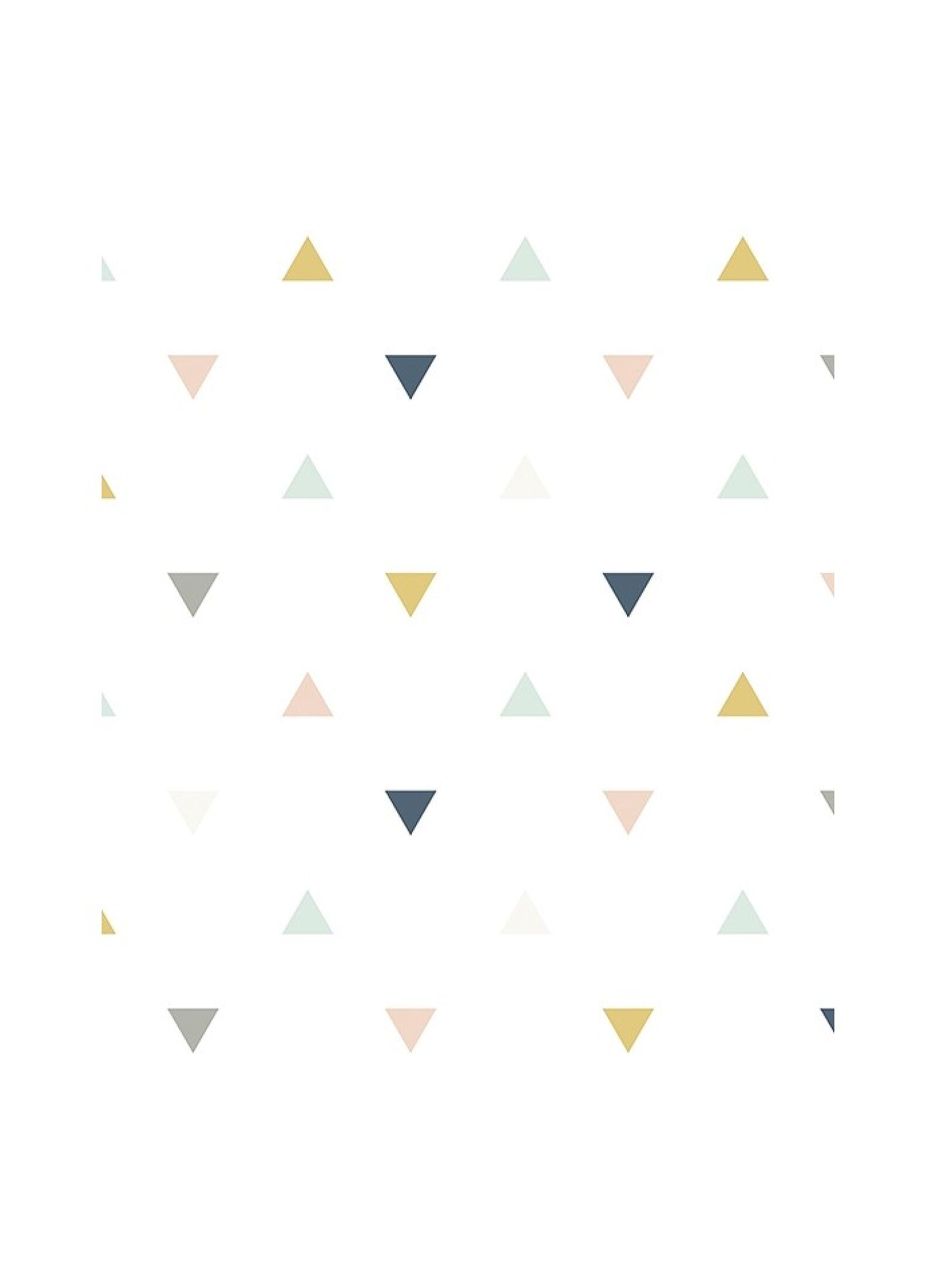 WALLPAPER GEO TRIANGLES PINK