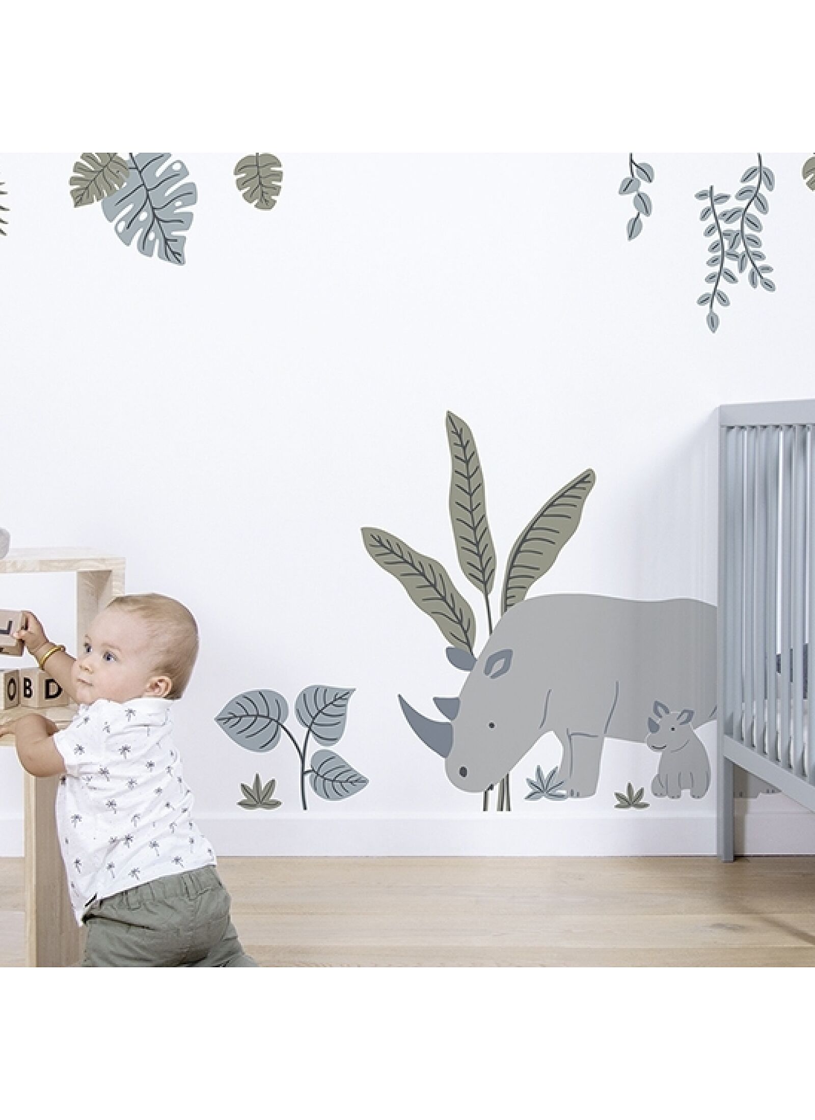 WALL STICKERS RHINO
