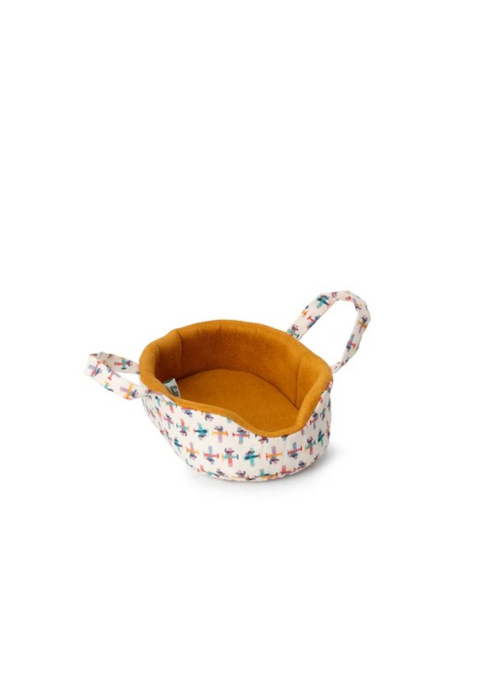 SOFT DOG WITH BASKET JULES