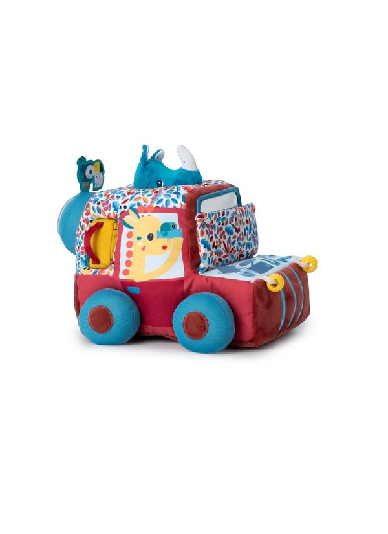 SOFT TOY SAFARI ACTIVITY CAR