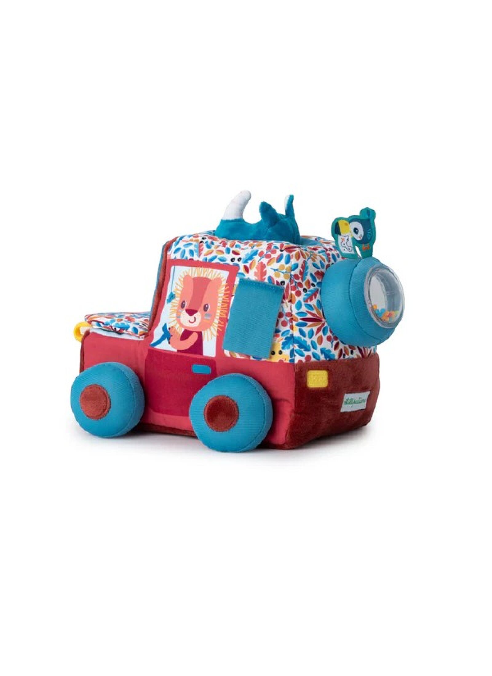 SOFT TOY SAFARI ACTIVITY CAR