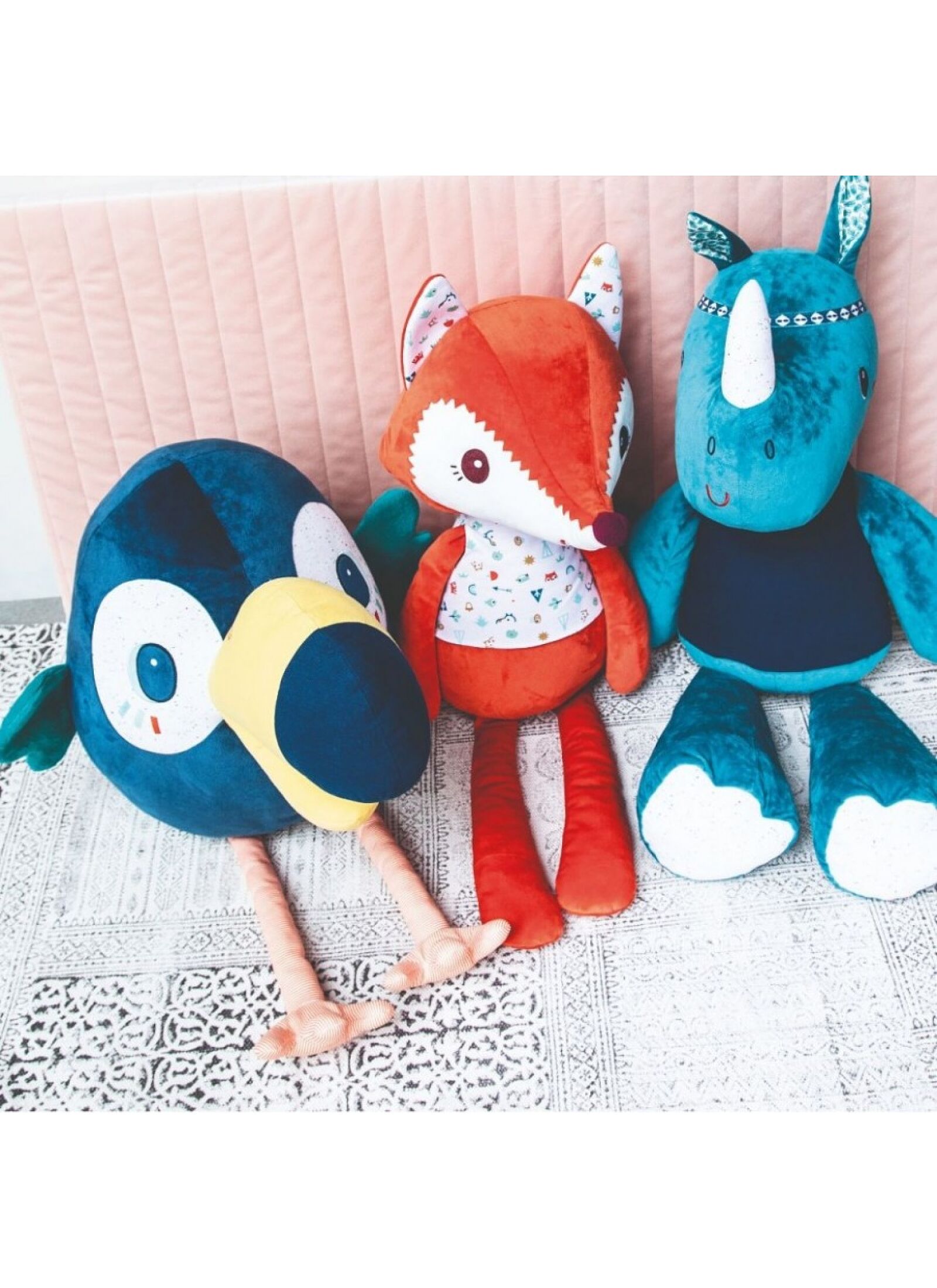 PLUSH TOY RHINO MARIUS