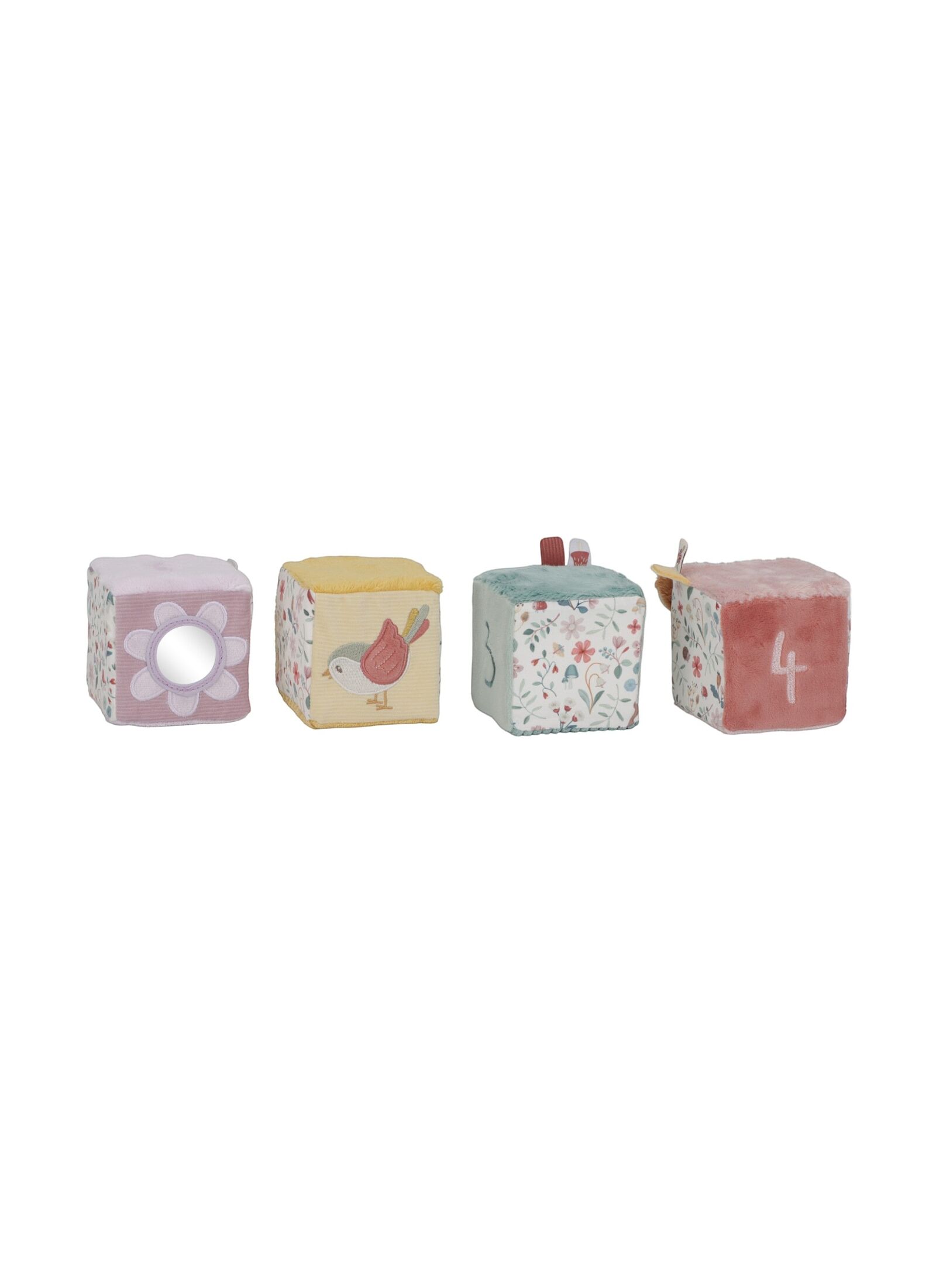 SET OF SOFT ACTIVITY CUBES FAIRY GARDEN