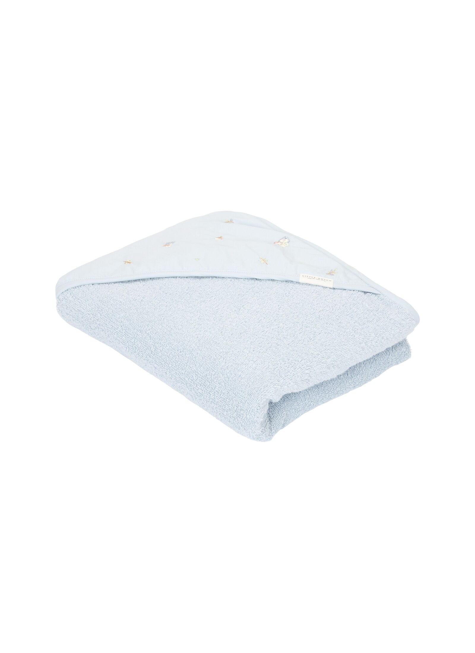 HOODED TOWEL BLUEBERRY LEAVES