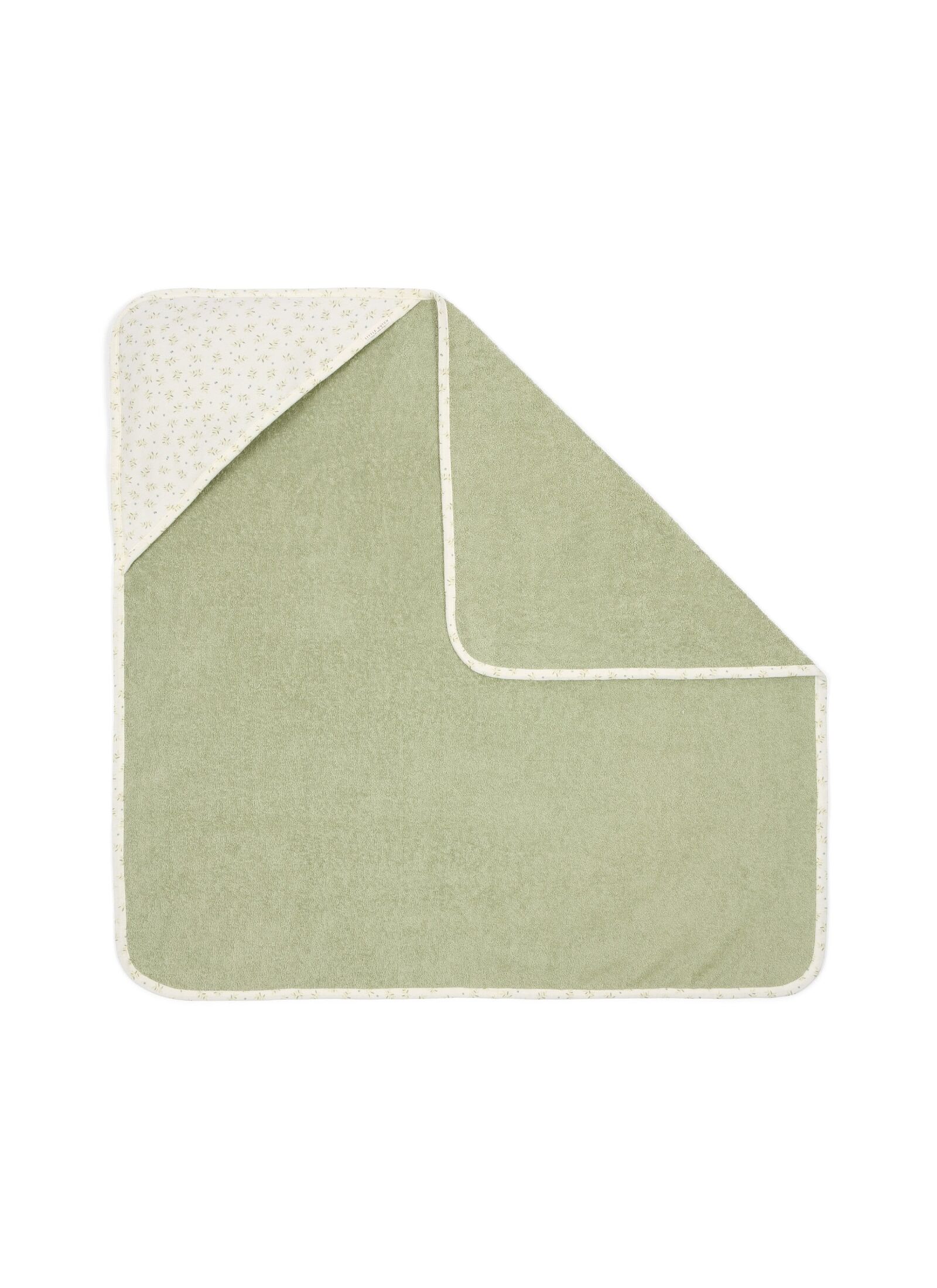 HOODED TOWEL BLUEBERRY LEAVES