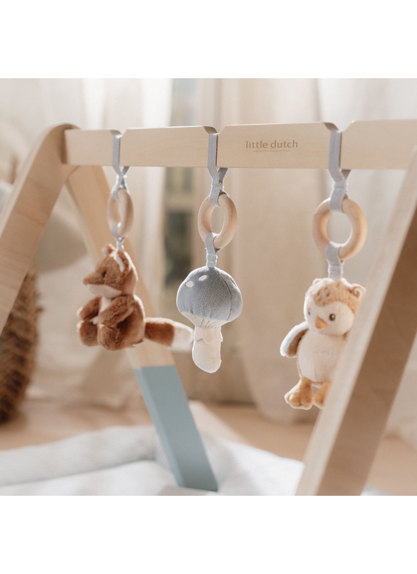WOODEN BABY GYM FOREST FRIENDS
