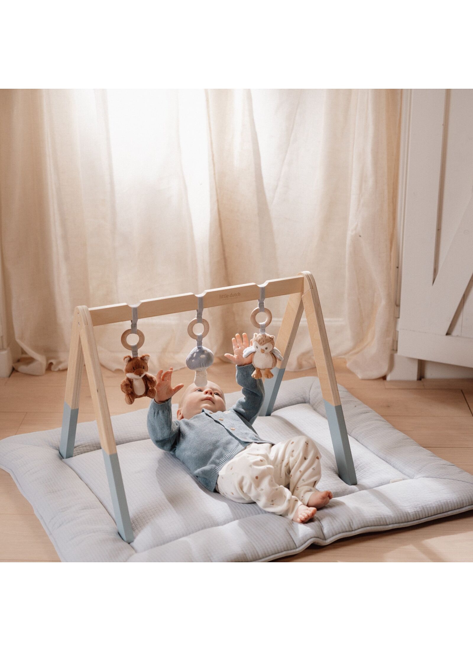 WOODEN BABY GYM FOREST FRIENDS