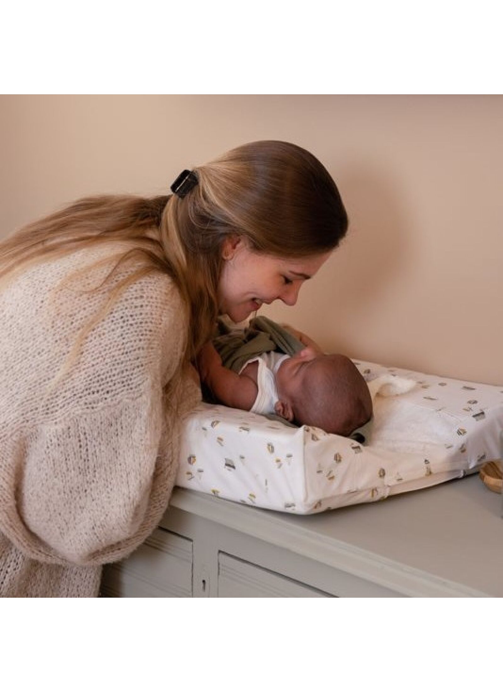 CHANGING COVER PURE BEIGE