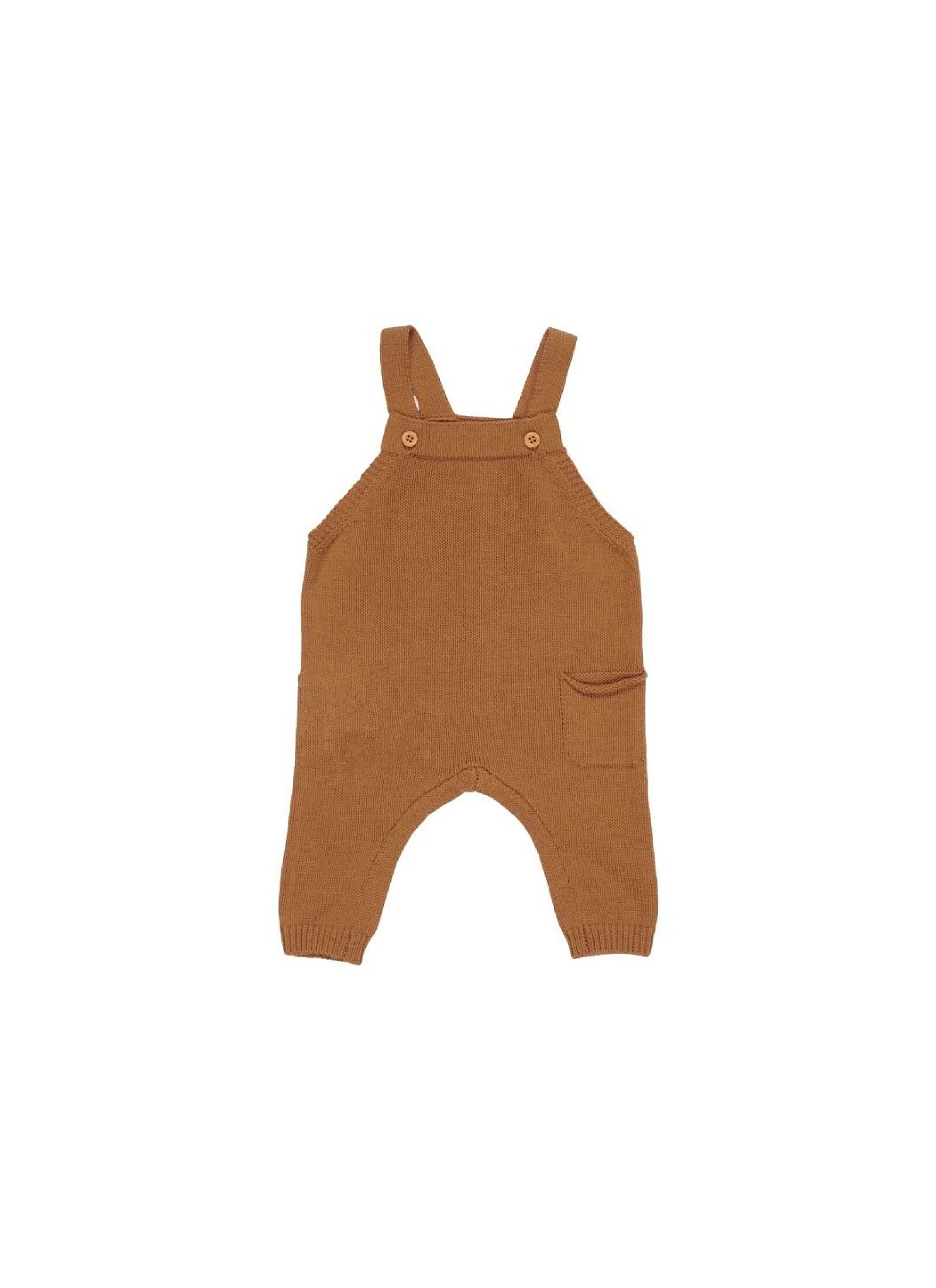DUNGAREE KNITTED ALMOND