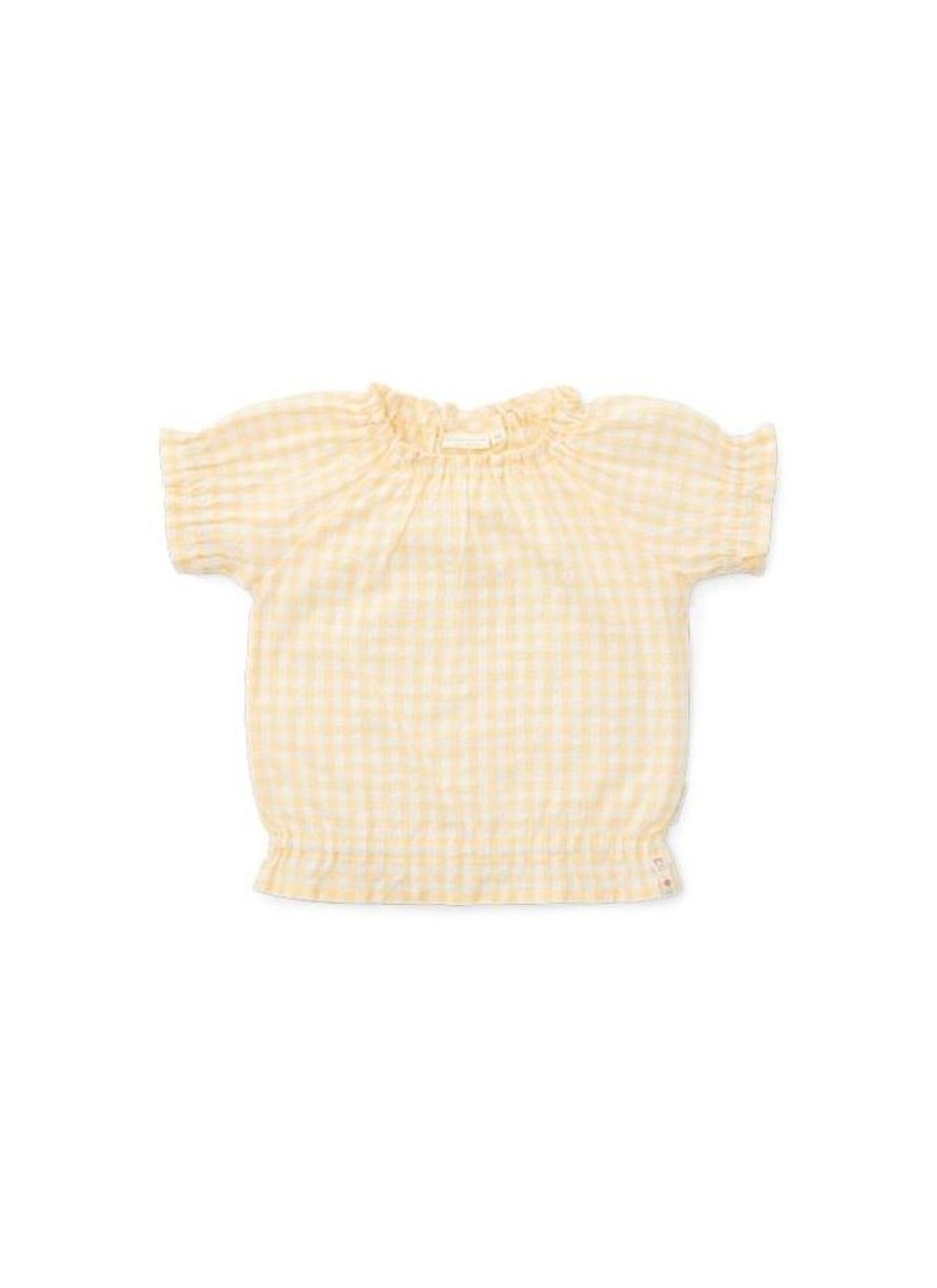 SHORTSLEEVE T-SHIRT SUNSHINE CHECKS