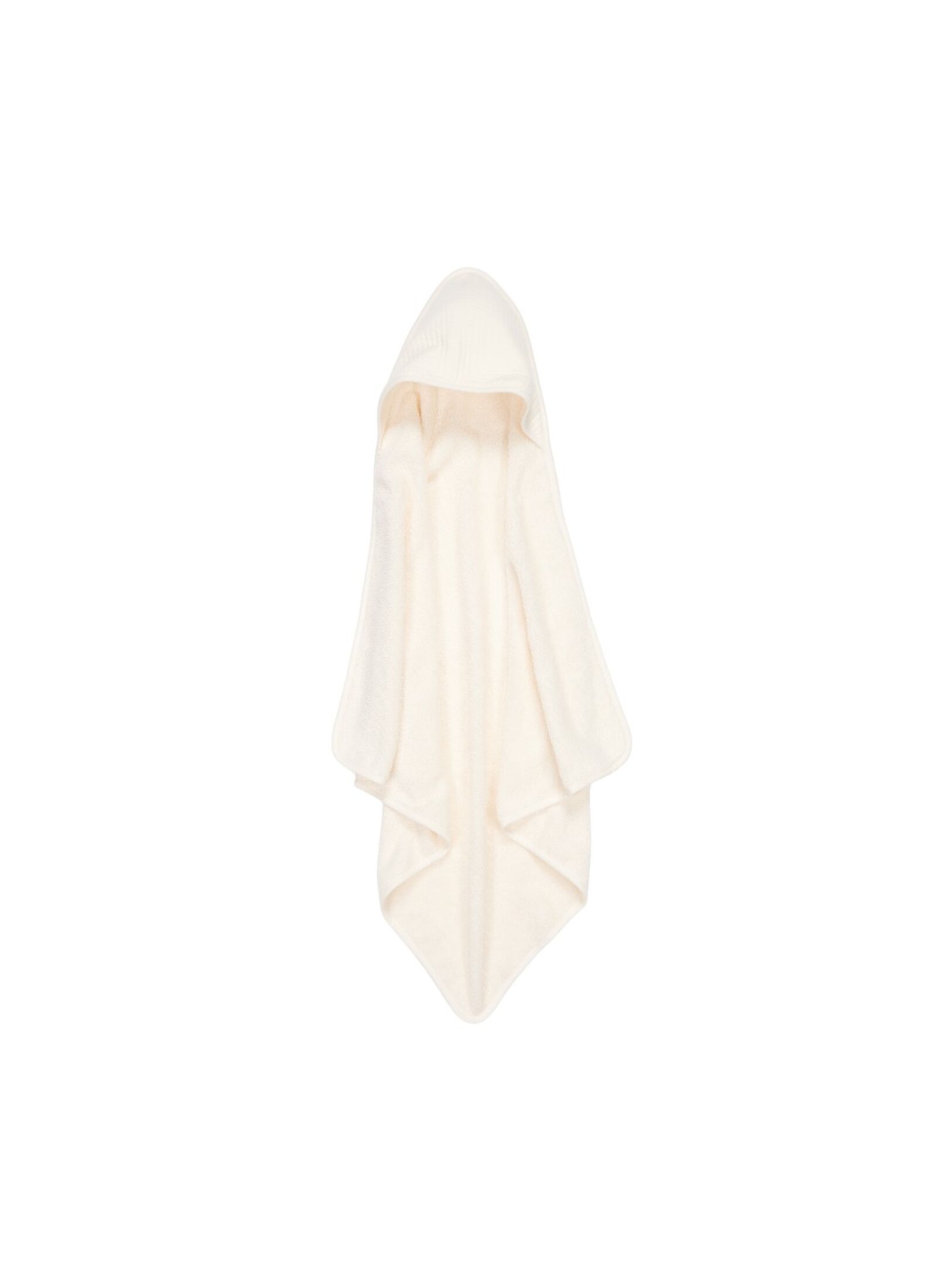HOODED TOWEL PURE SOFT WHITE