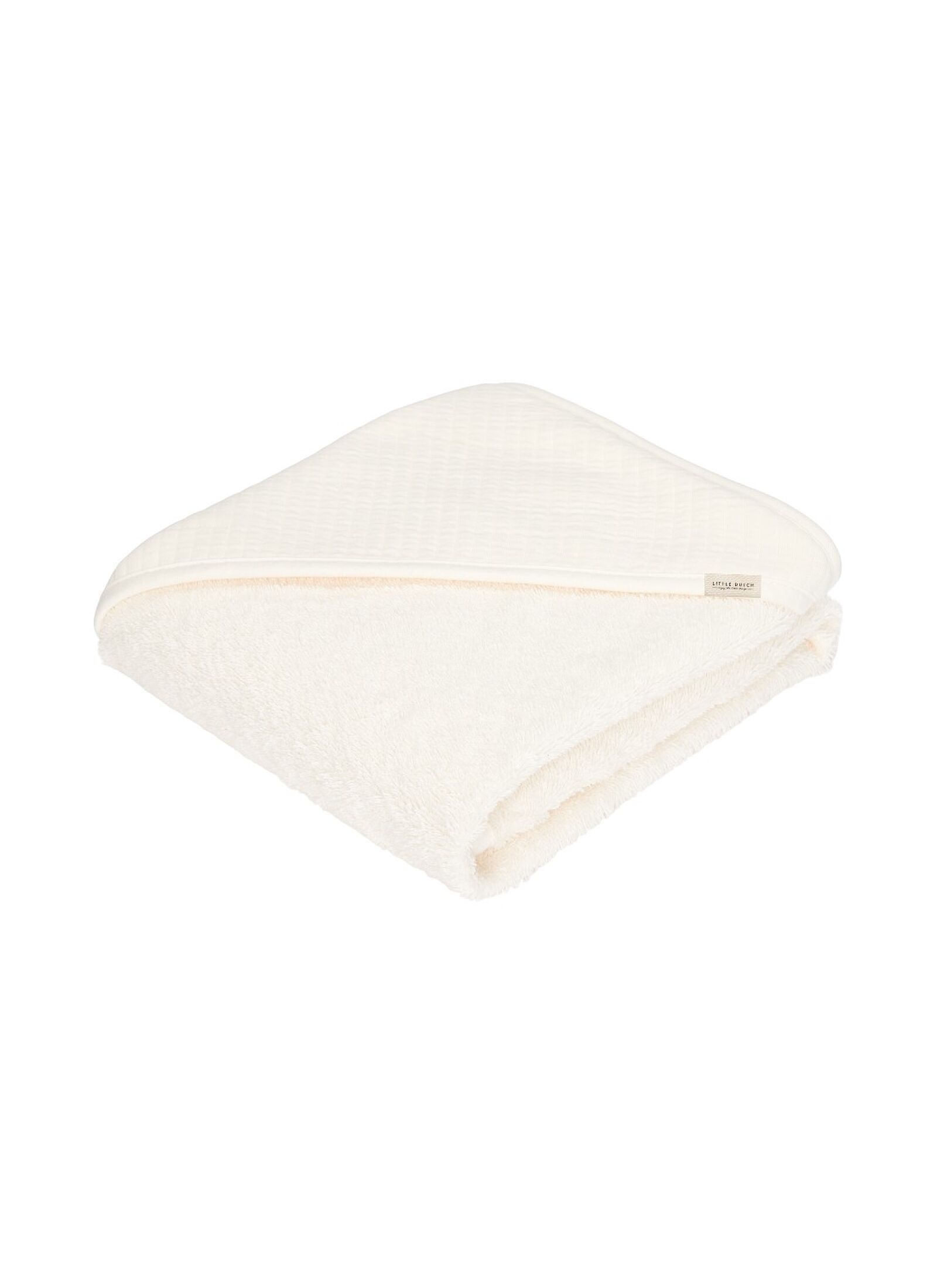 HOODED TOWEL PURE SOFT WHITE