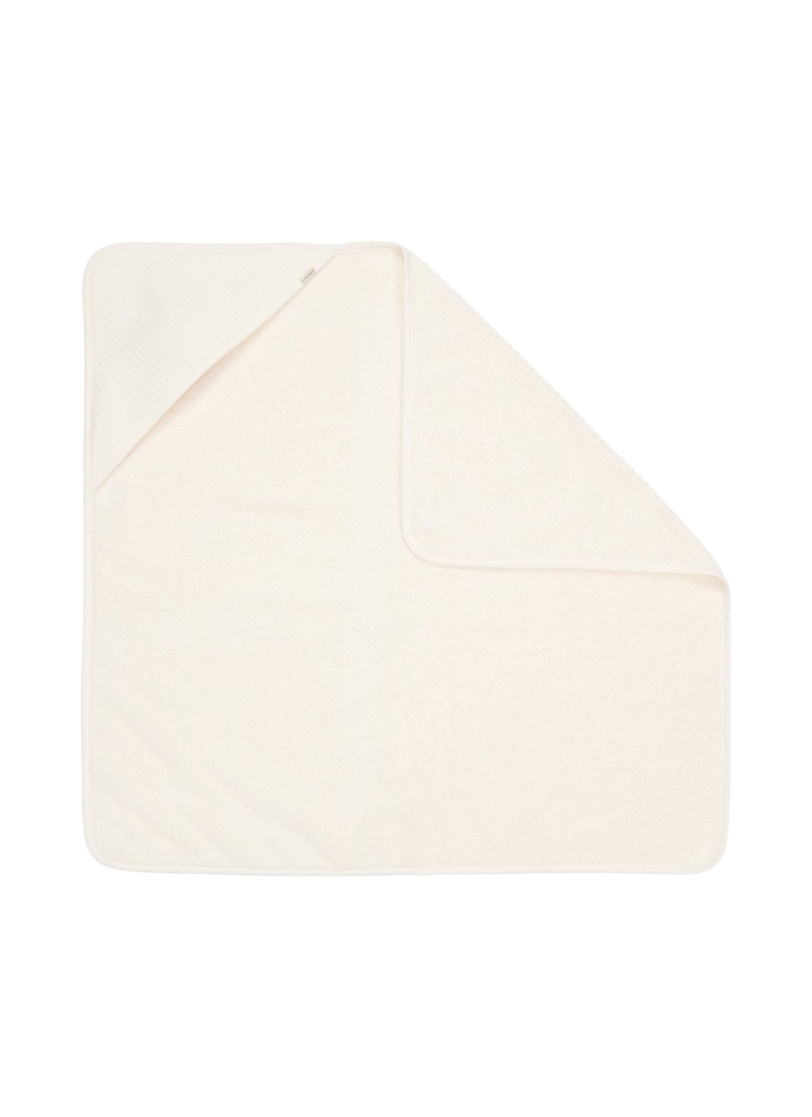 HOODED TOWEL PURE SOFT WHITE