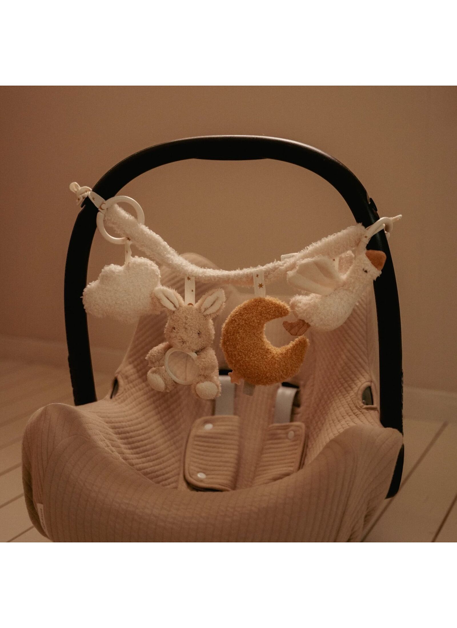 STROLLER TOY CHAIN NEWBORN NATURALS