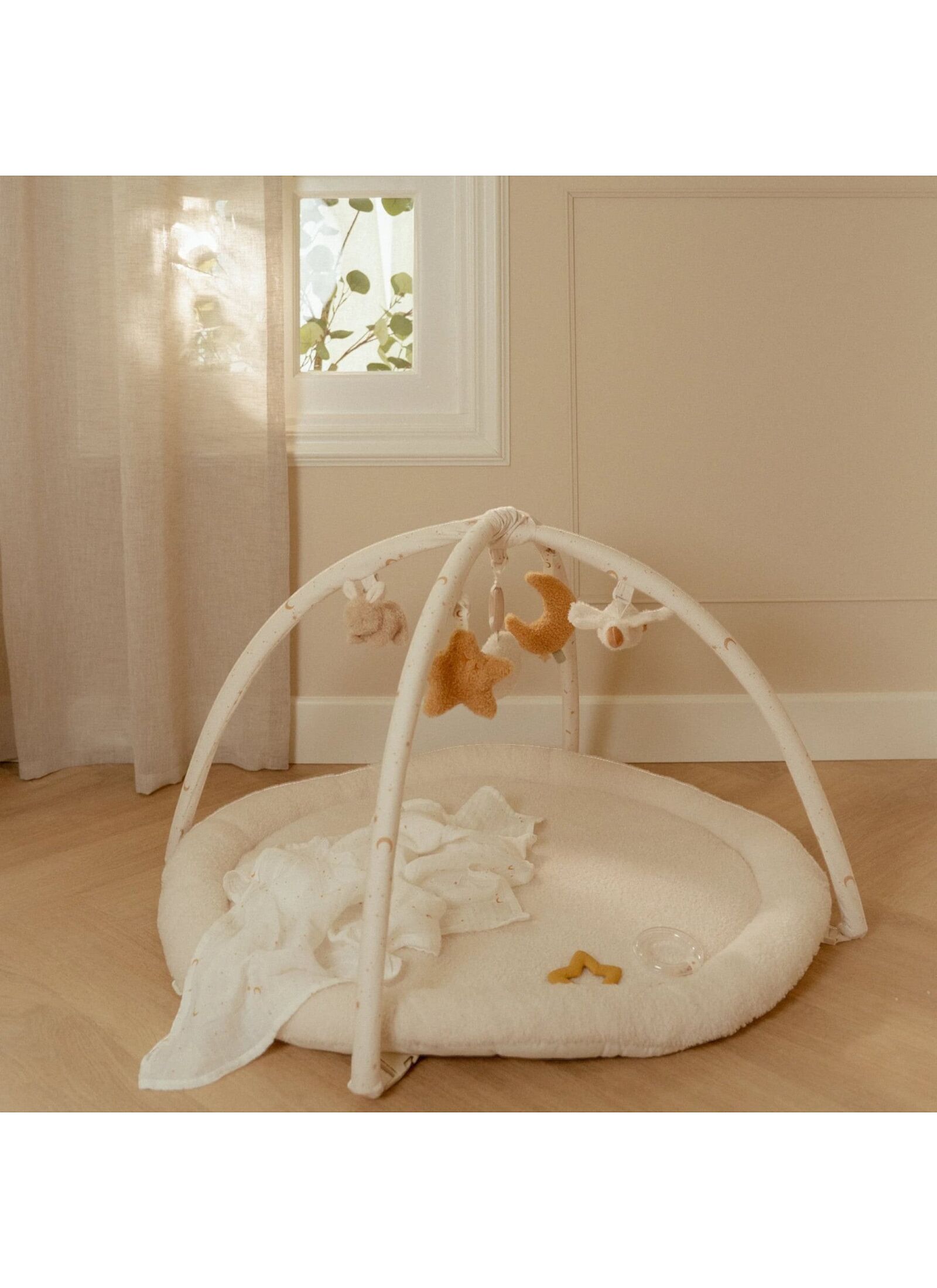 PLAY MAT GYM NEWBORN NATURALS