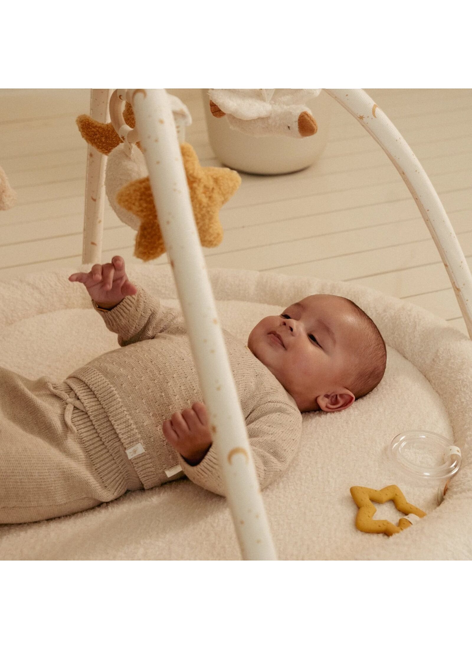 PLAY MAT GYM NEWBORN NATURALS