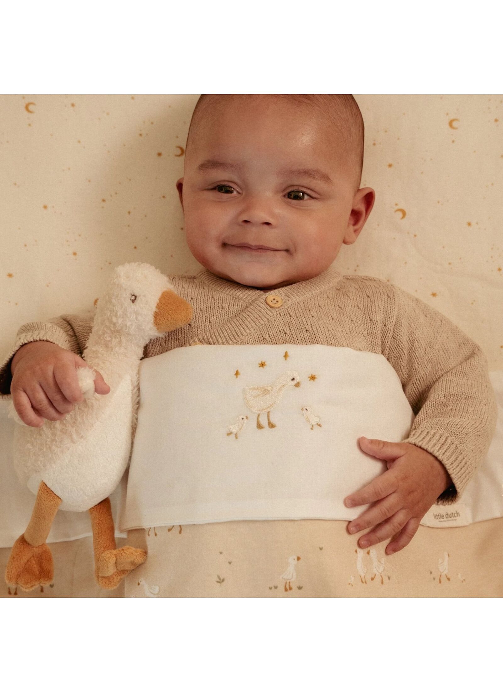 SOFT TOY 17CM LITTLE GOOSE