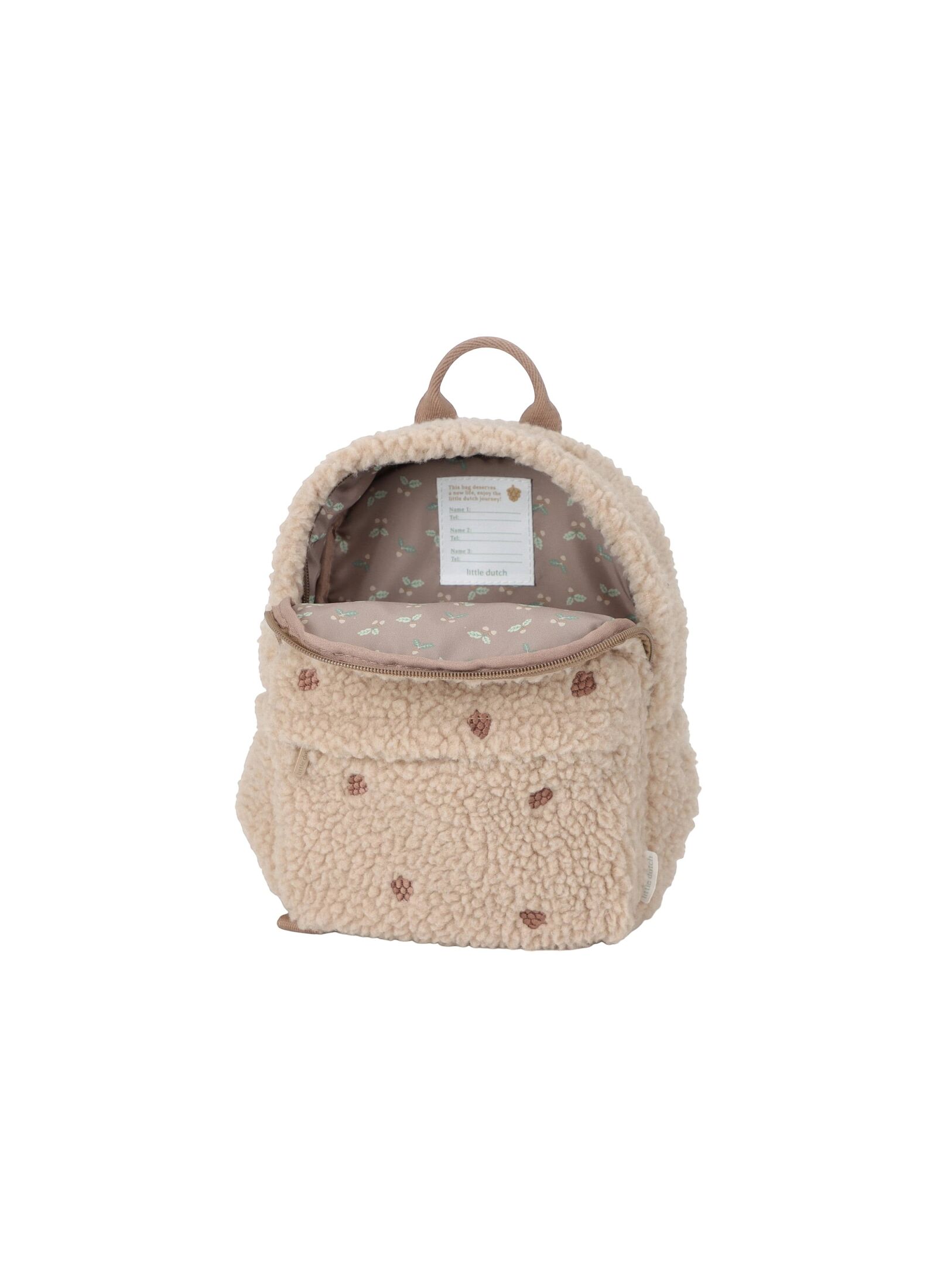 BACKPACK TEDDY TAUPE