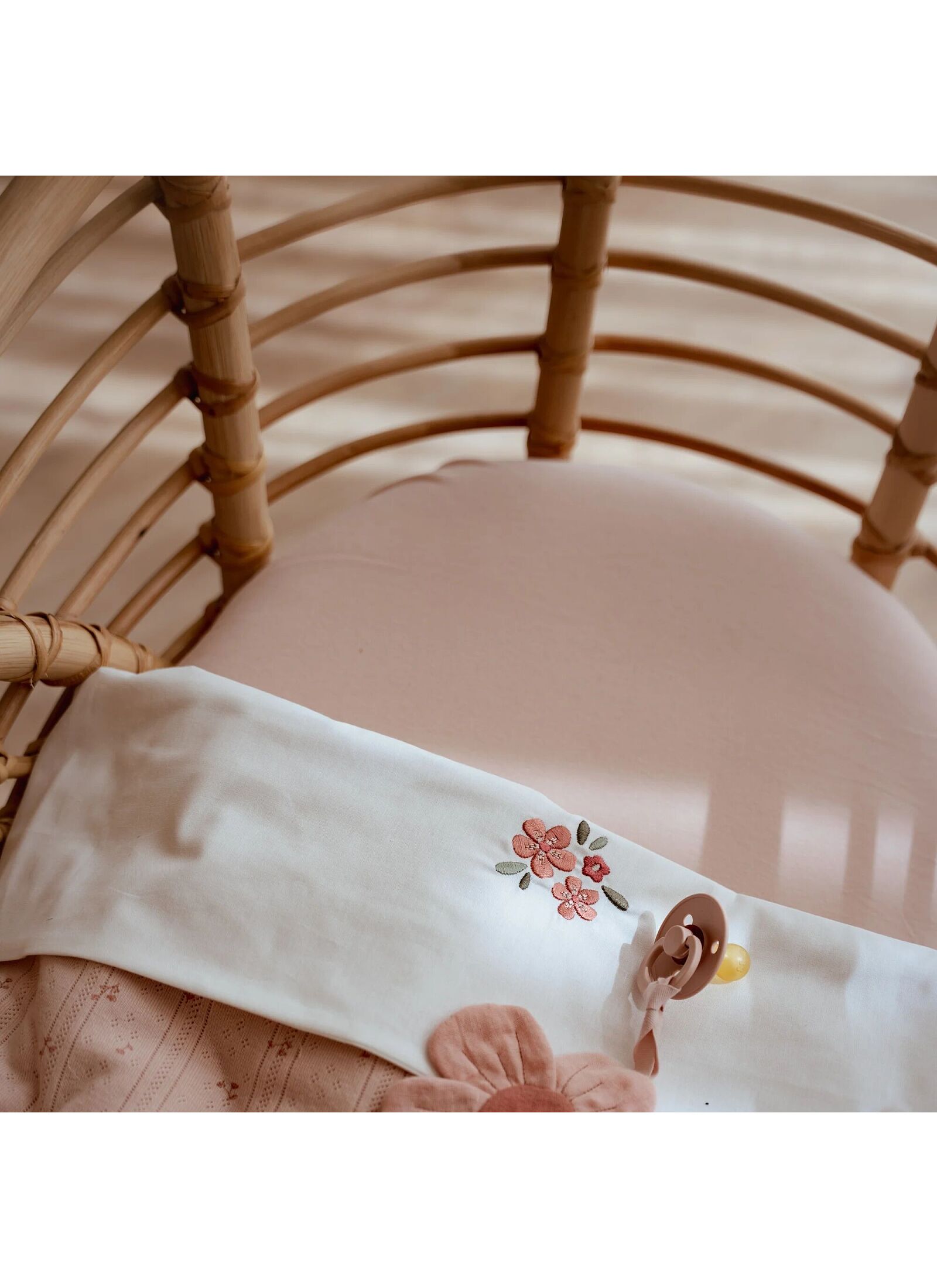 CRADDLE FITTED SHEET PURE BLOSSOM