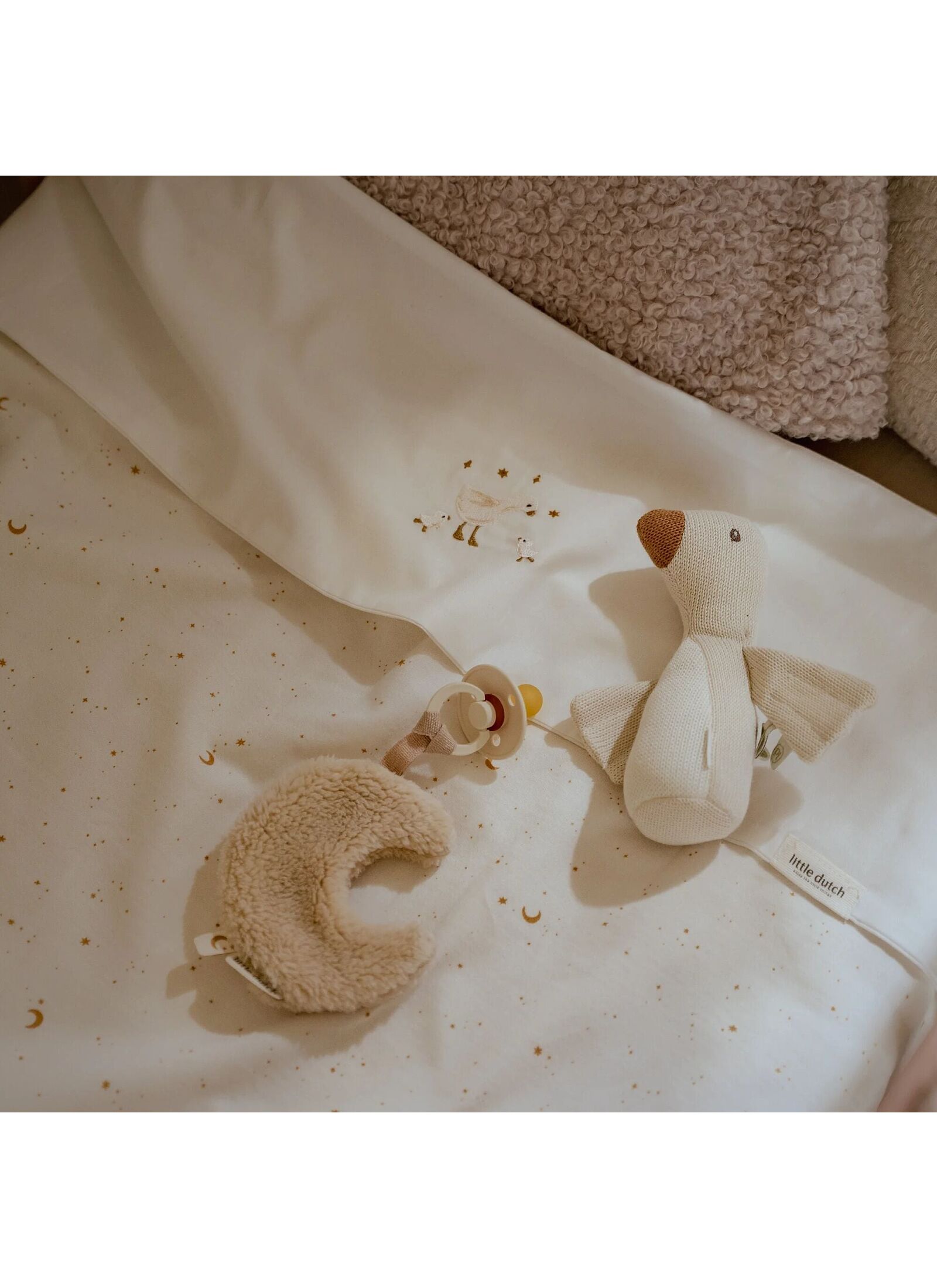 CUDDLE CLOTH MOON PURE SOFT BEIGE