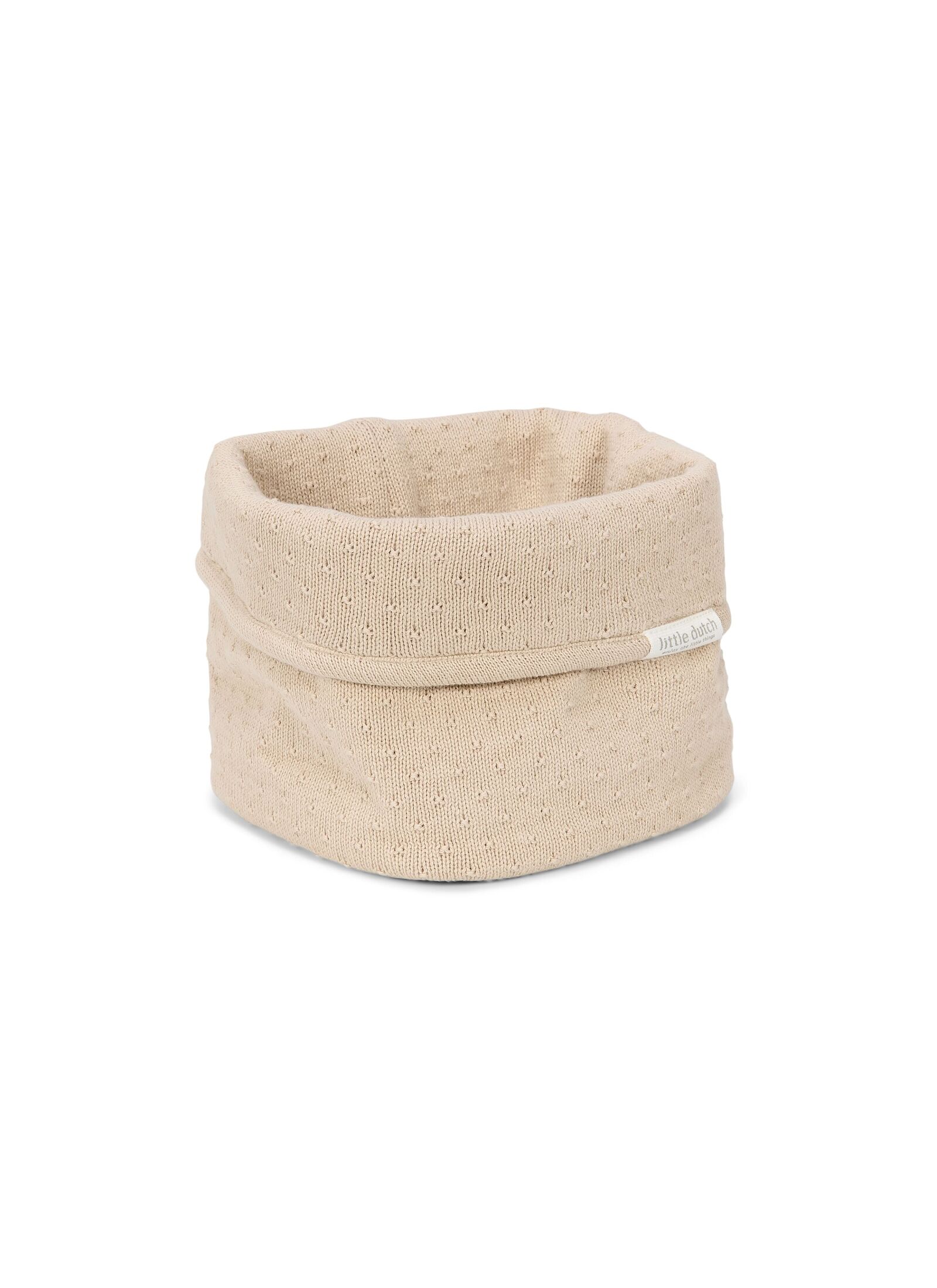 WICKER STORAGE BASKET PURE SOFT BEIGE