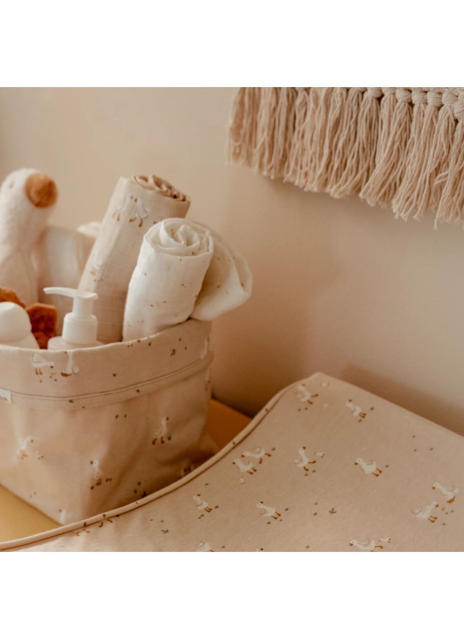 MUSLIN BLANKET (2PCS) LITTLE GOOSE