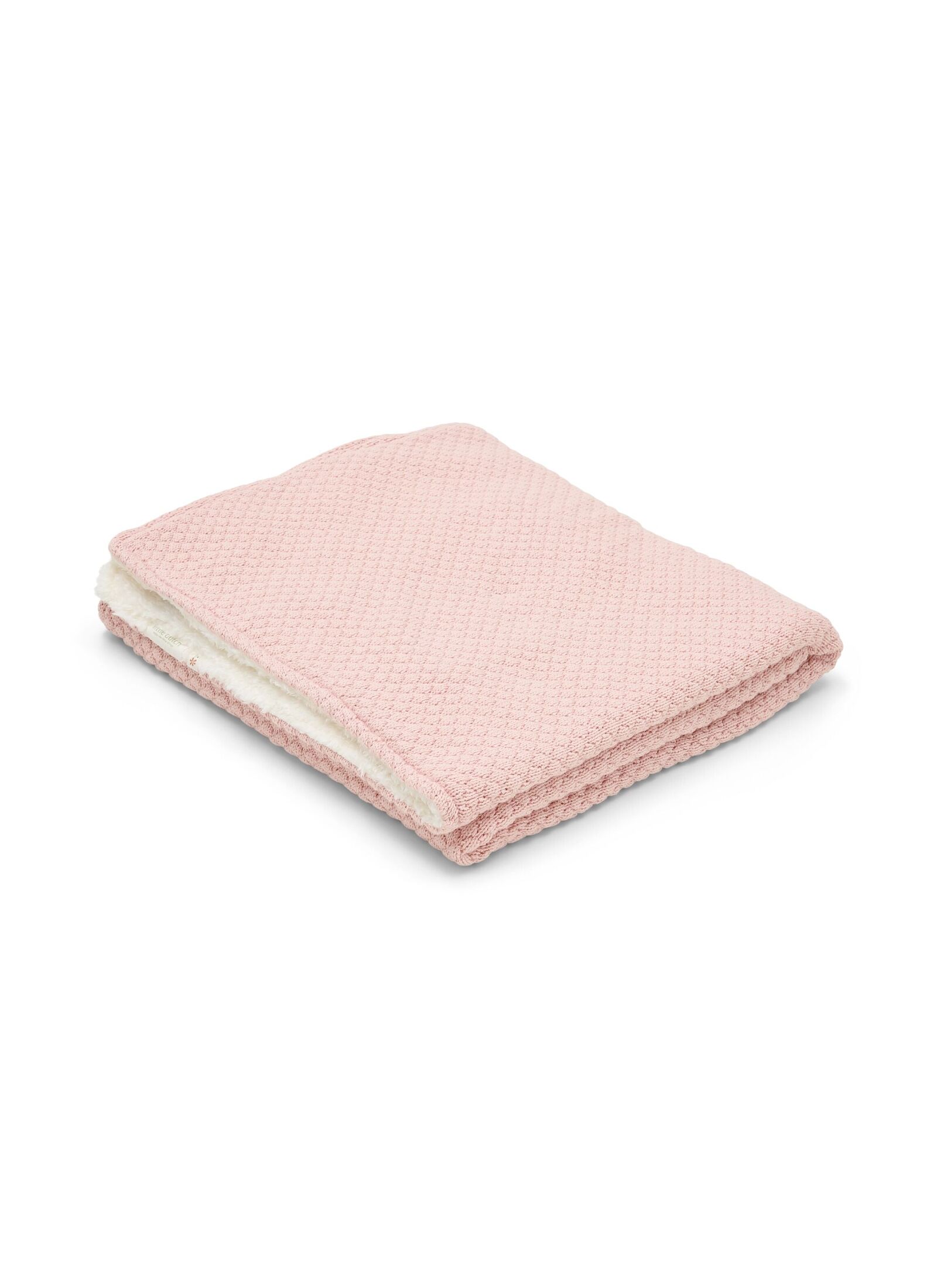 KNITTED CRADLE BLANKET (70X100) PURE BLOSSOM