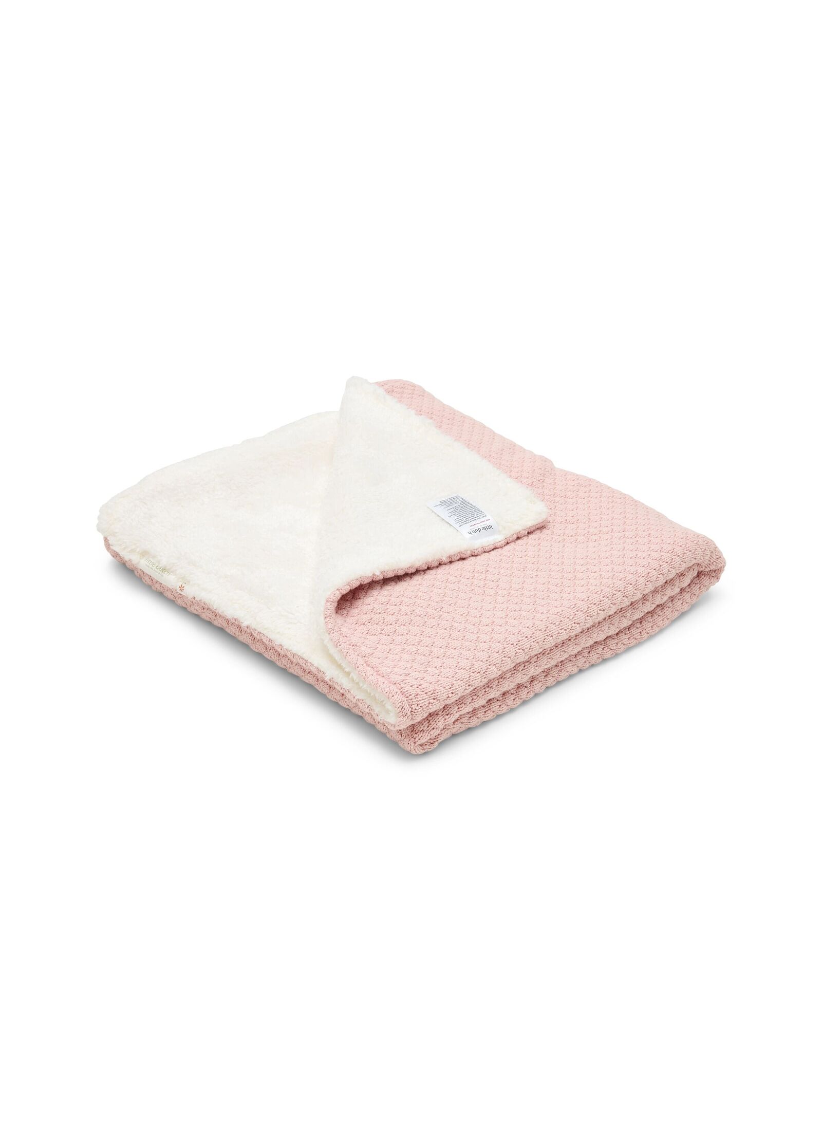 KNITTED CRADLE BLANKET (70X100) PURE BLOSSOM