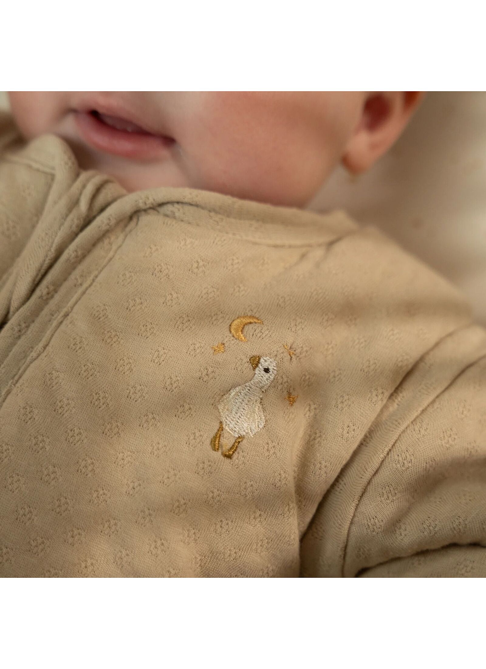 SLEEPING BAG SOFT BEIGE (3-9M)