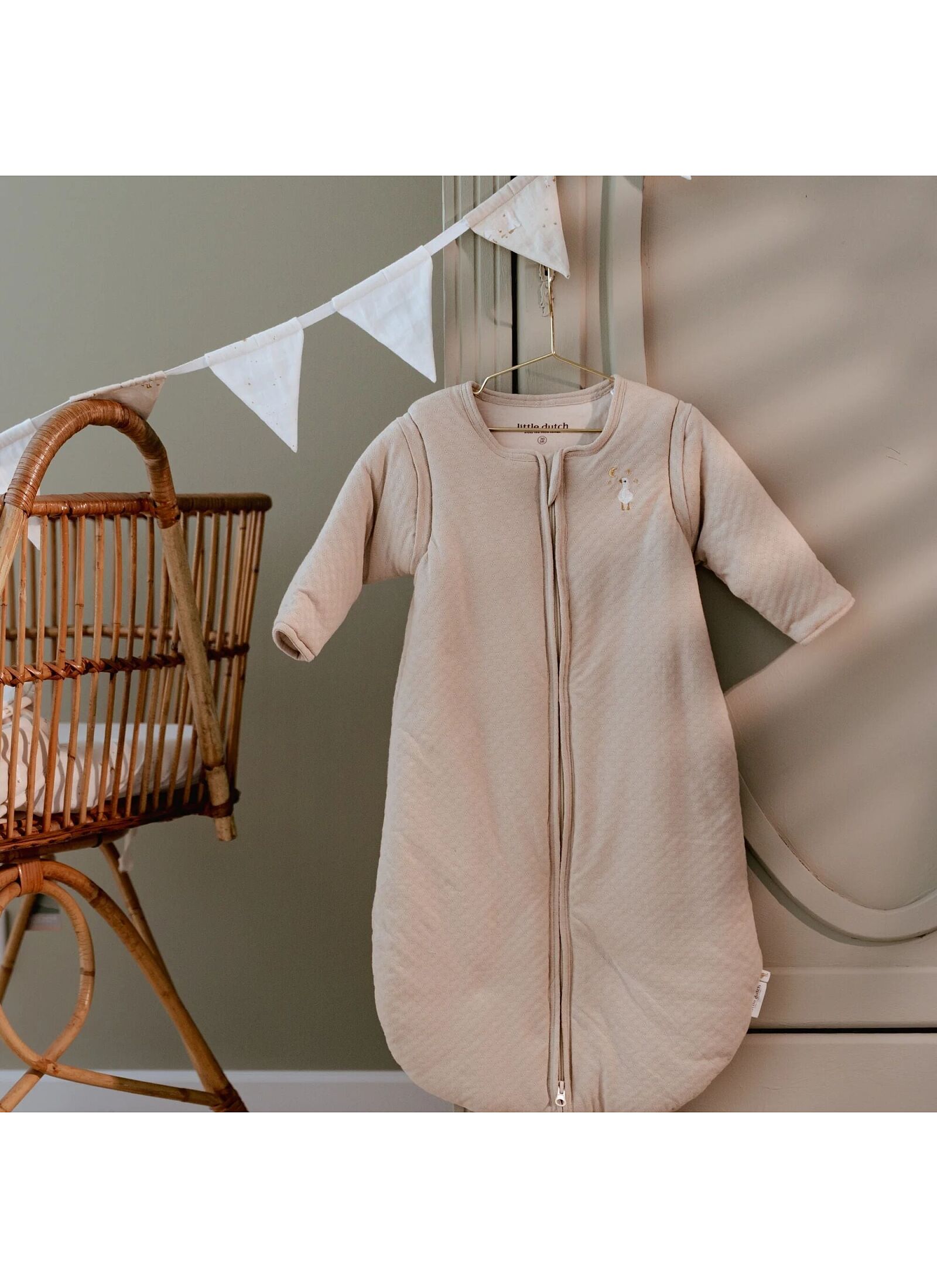 SLEEPING BAG SOFT BEIGE (3-9M)