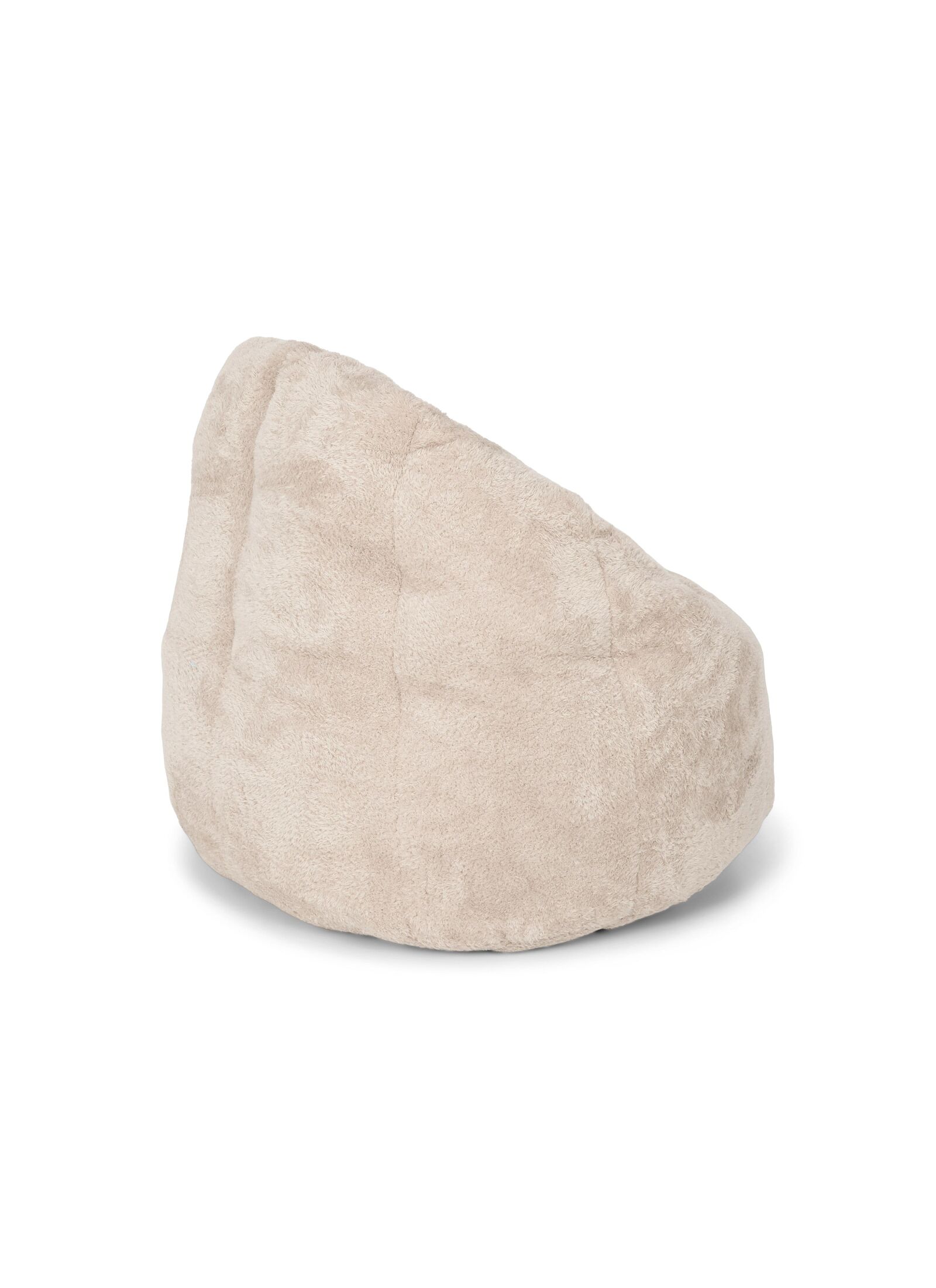 BEANBAG ARMCHAIR TEDDY BEIGE