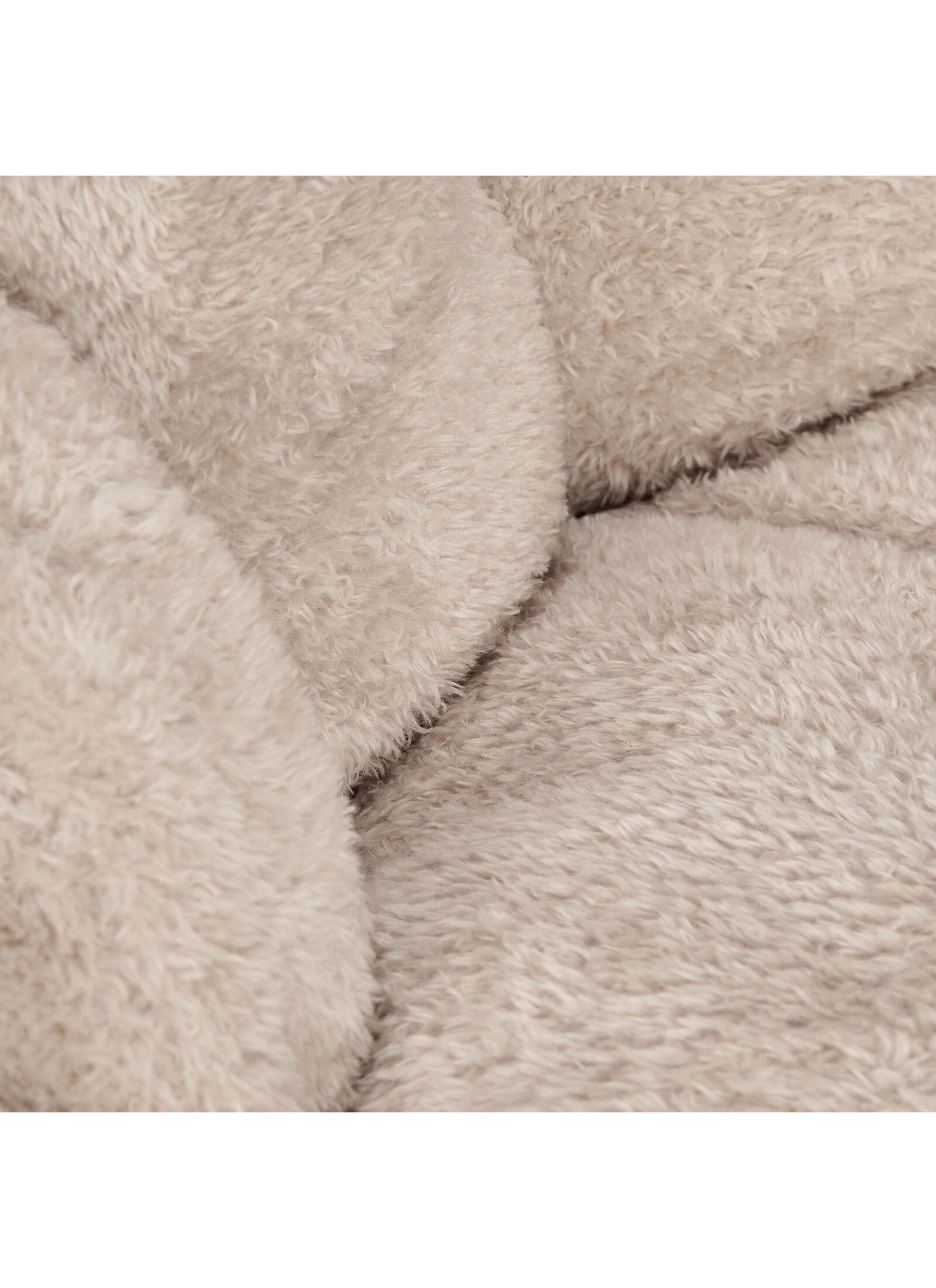 BEANBAG ARMCHAIR TEDDY BEIGE