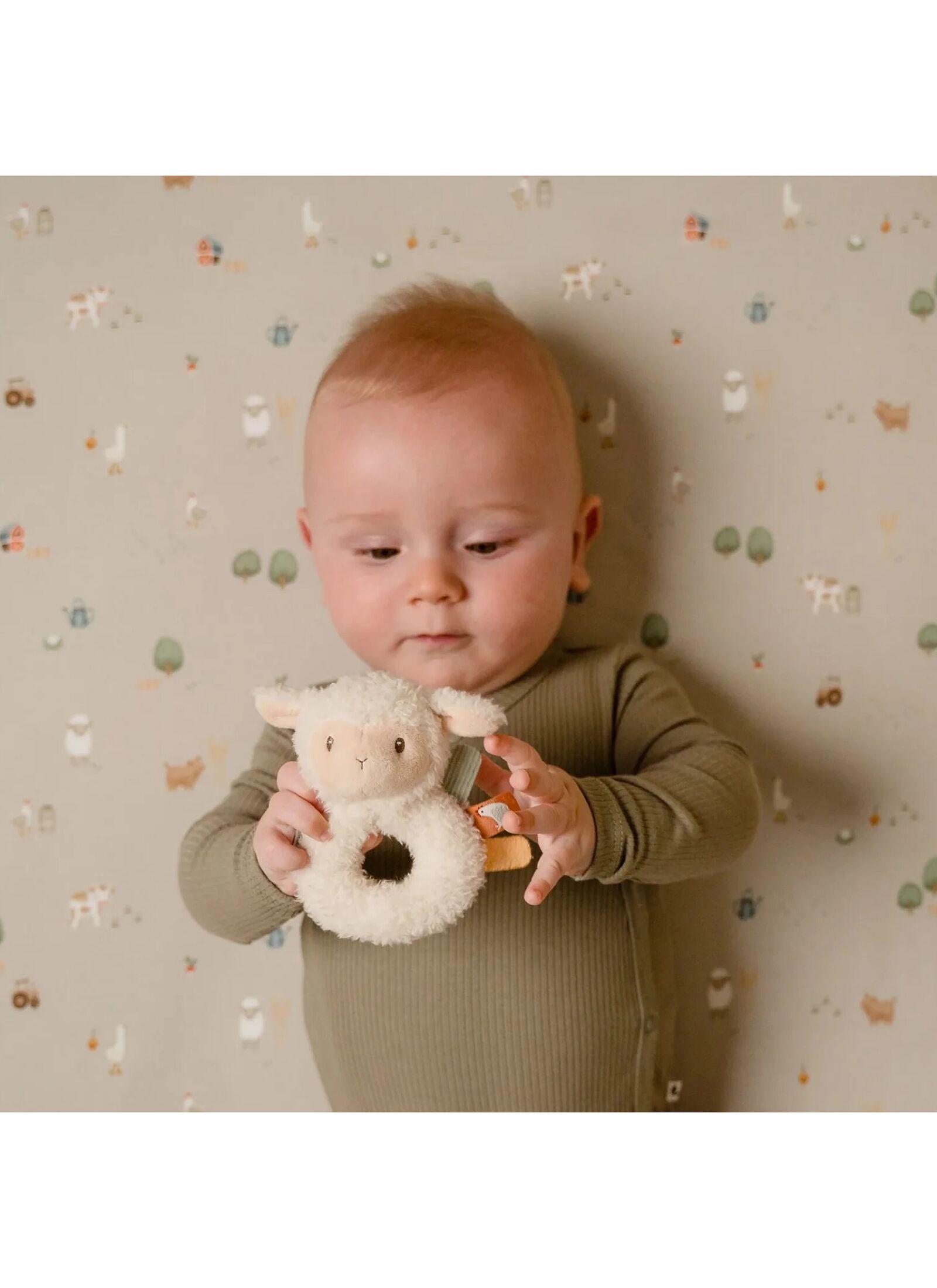 SOFT RING RATTLE LITTLE FARM