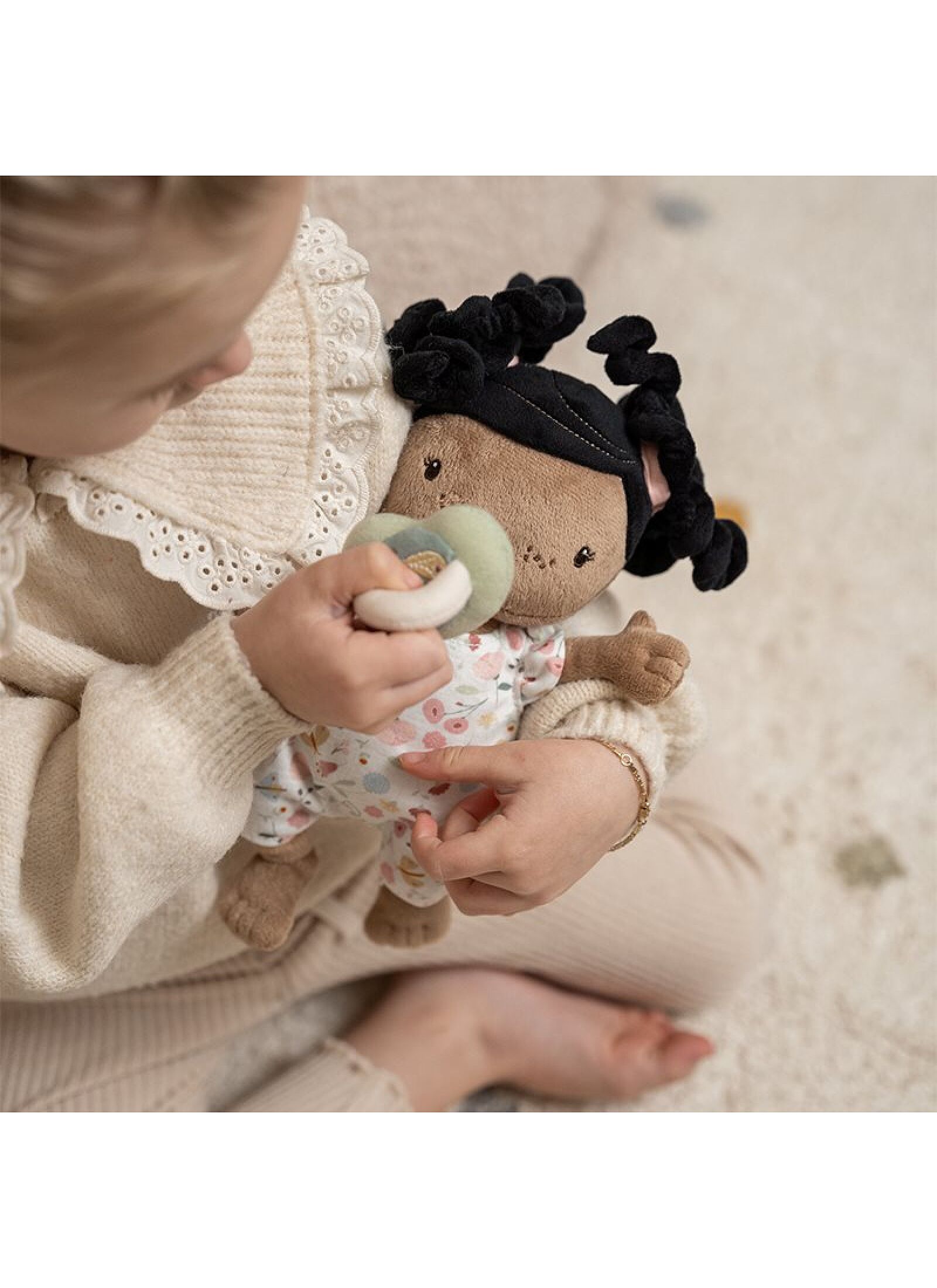 BABY DOLL EVI FLOWERS &AMP; BUTTERFLIES