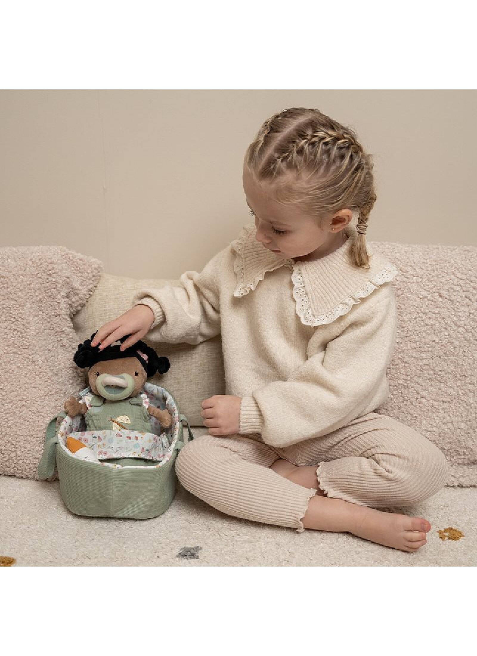 BABY DOLL EVI FLOWERS &AMP; BUTTERFLIES