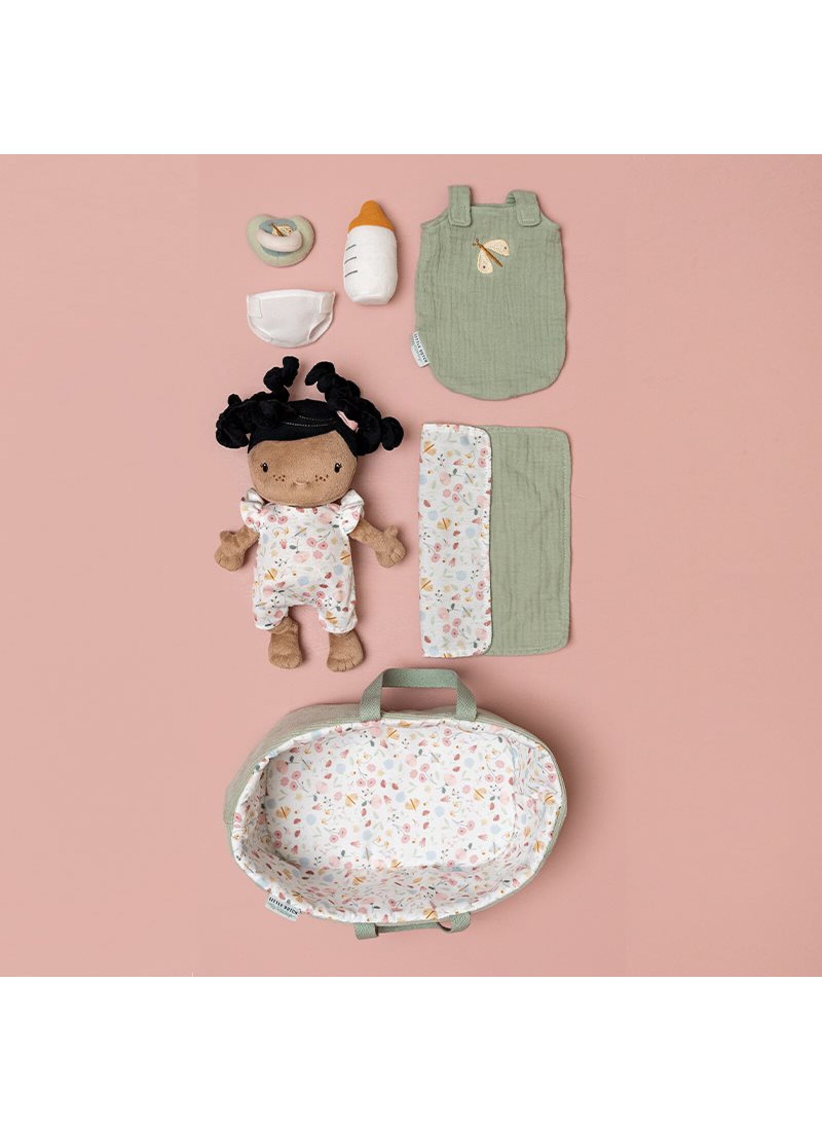 BABY DOLL EVI FLOWERS &AMP; BUTTERFLIES