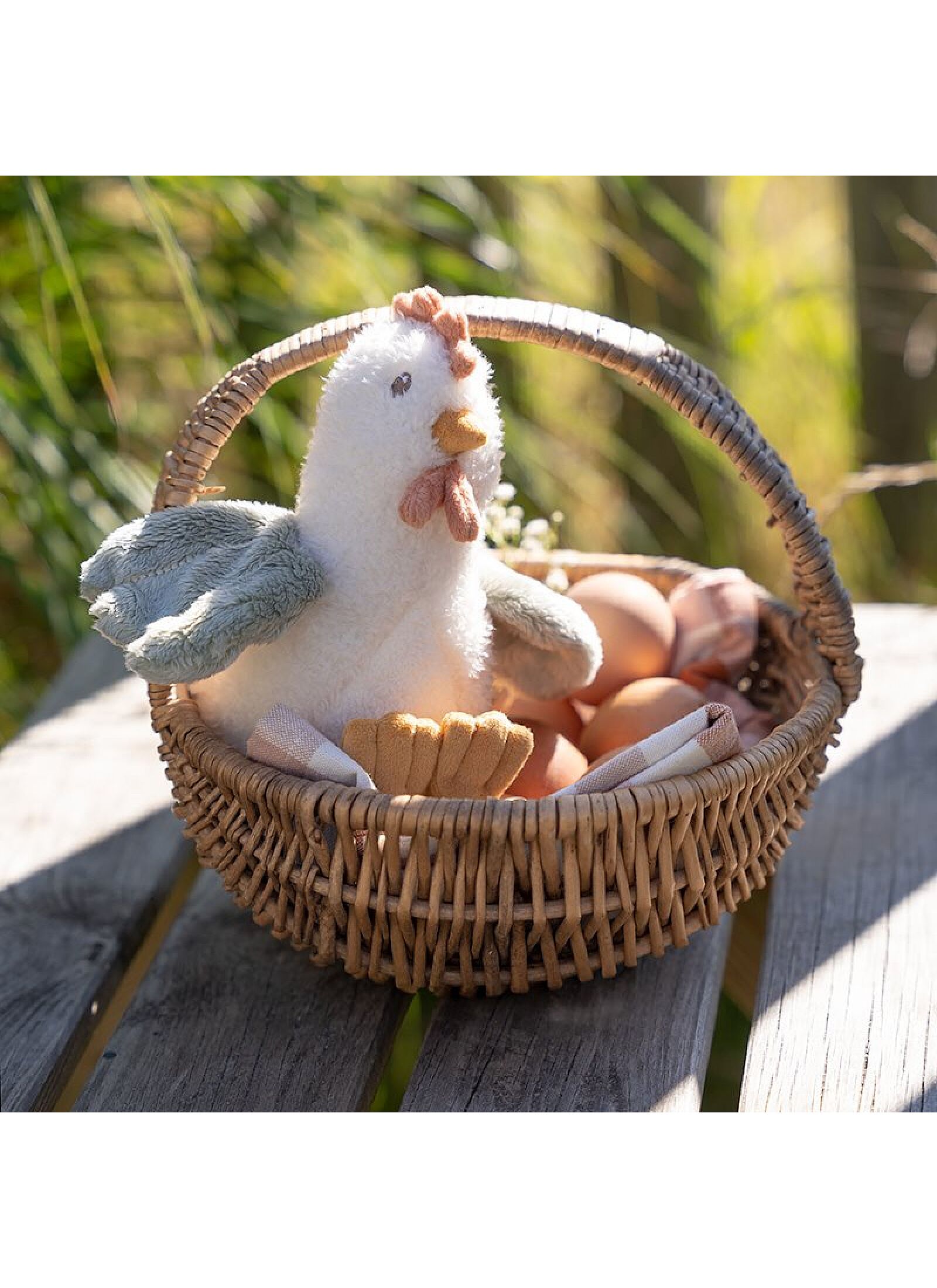 SOFT TOY 17CM CHICKEN