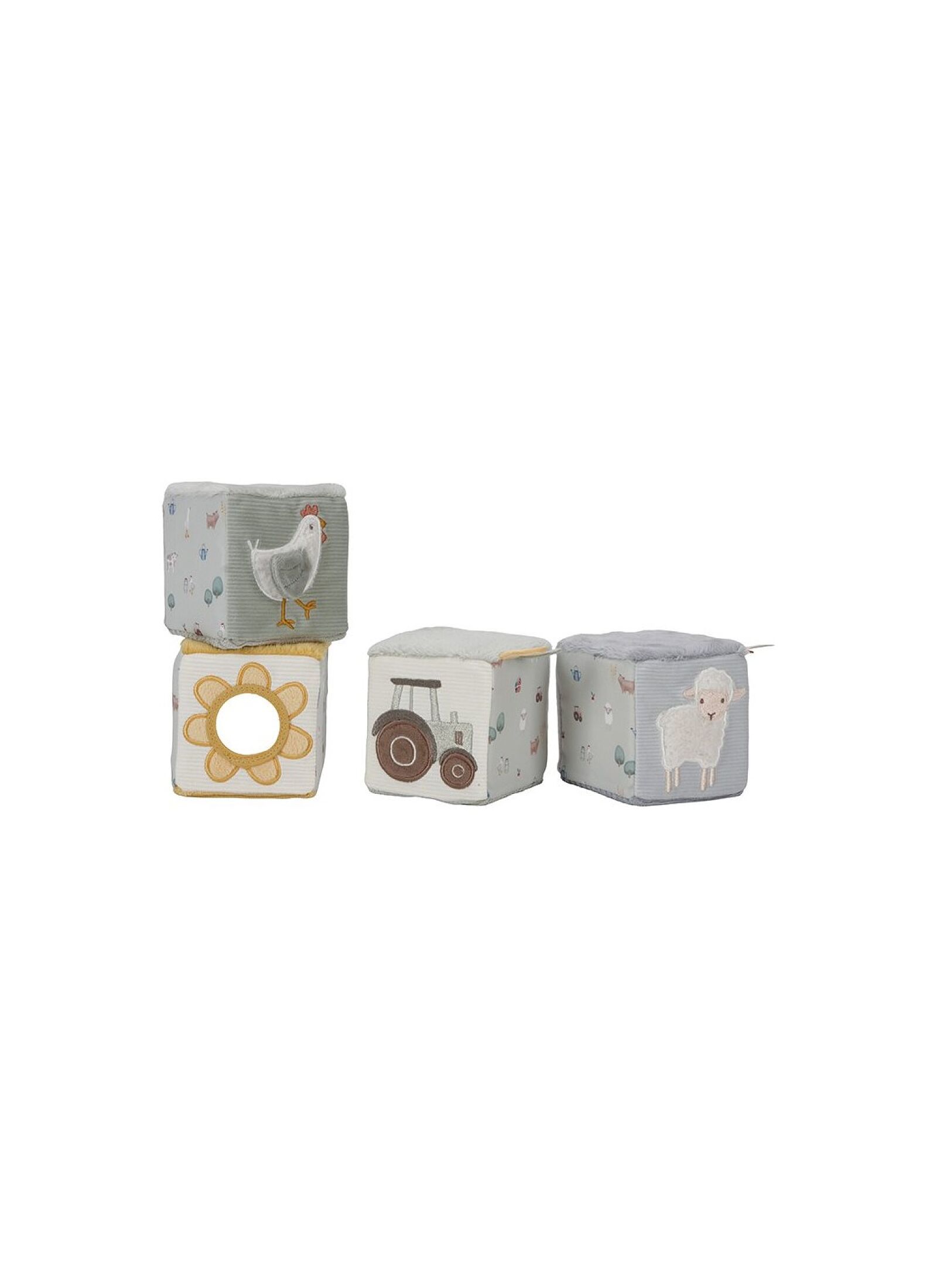 SET SOFT ACTIVITY CUBES LITTLE FARM