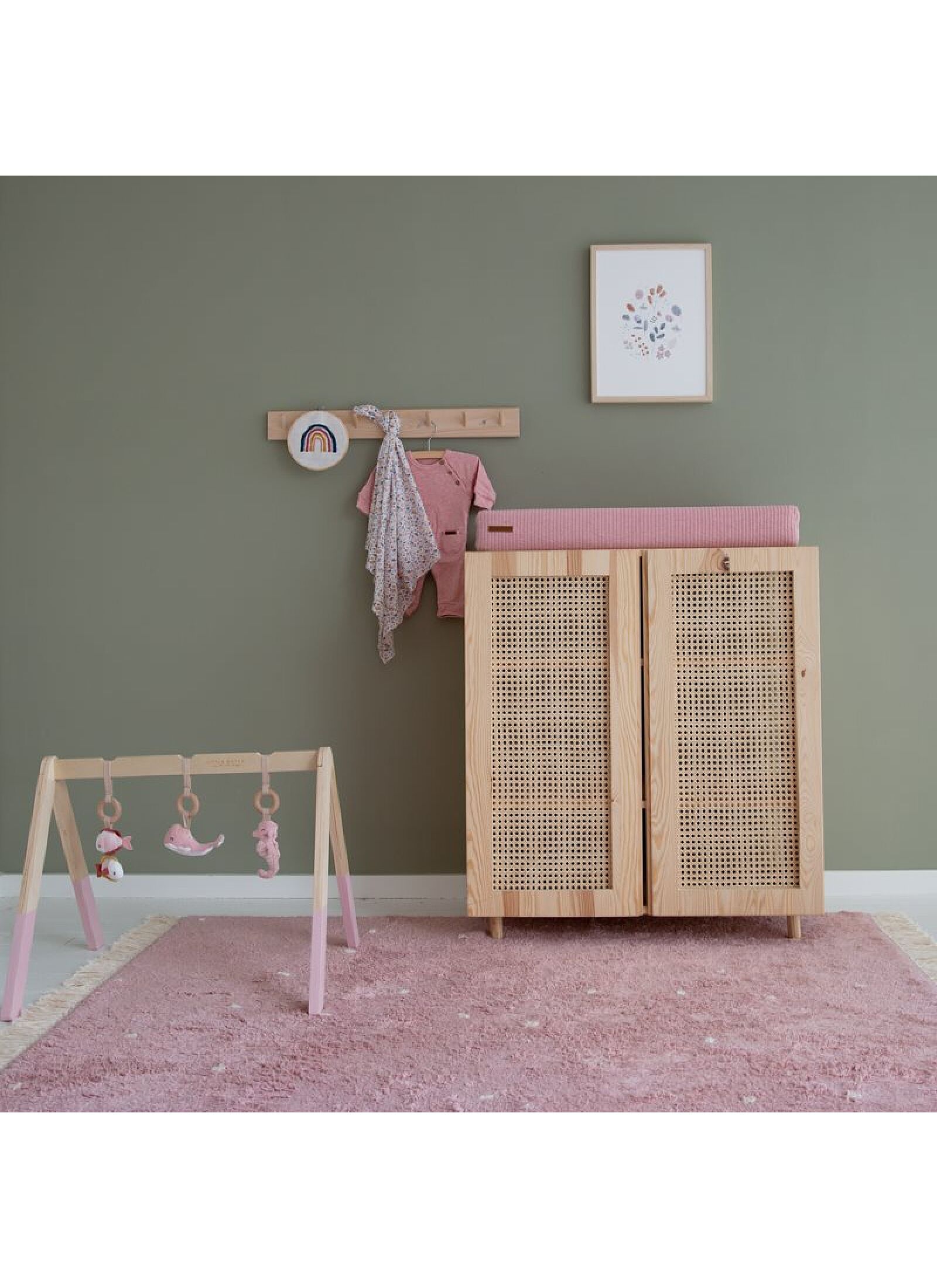 CHANGING COVER PURE PINK BLUSH