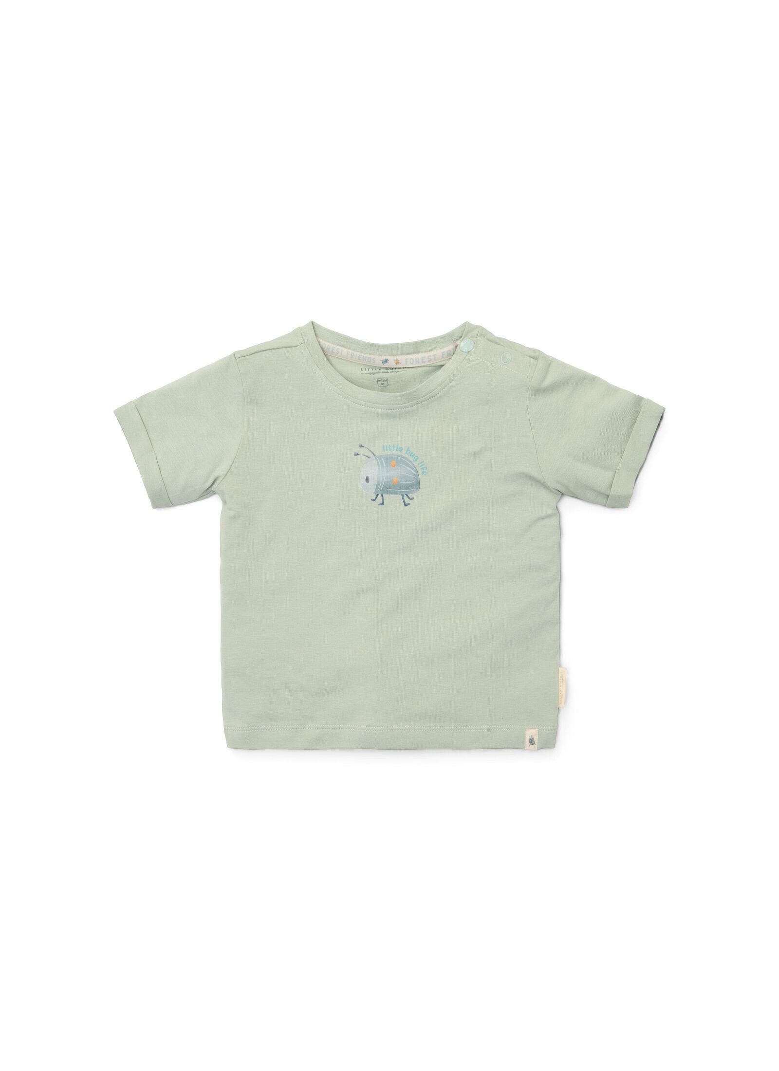 SHORTSLEEVE T-SHIRT FROM ORGANIC COTTON FOREST MINT