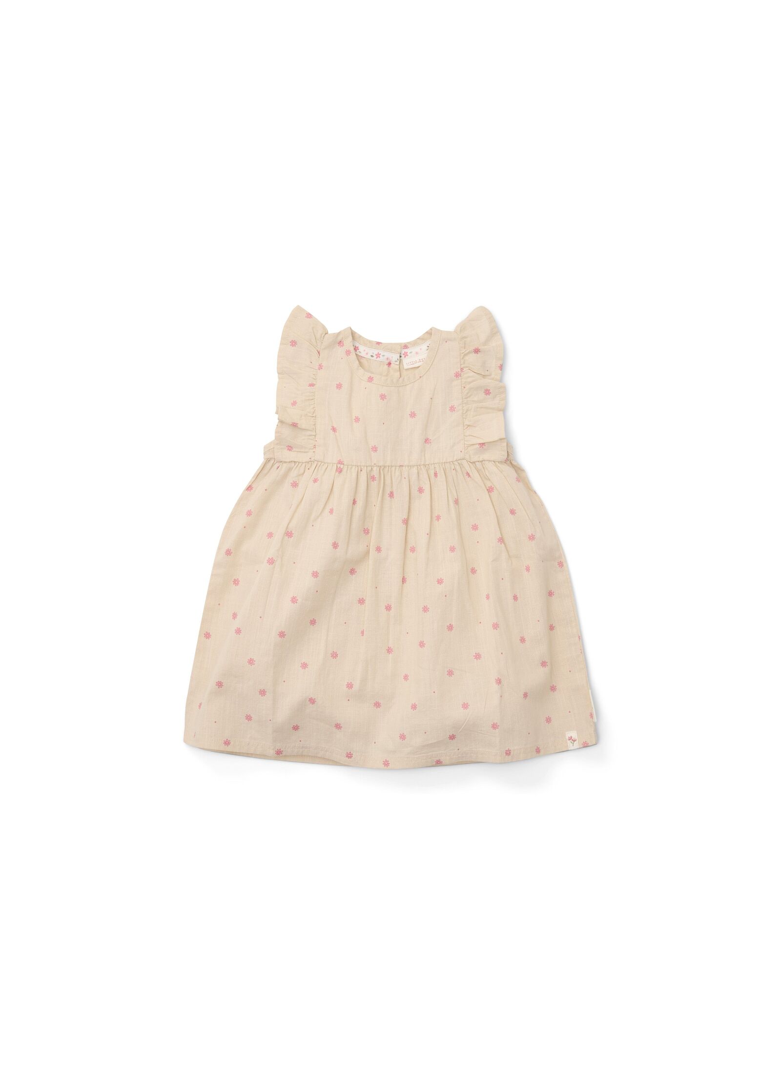 DRESS SLEEVELESS FROM ORGANIC COTTON SAND