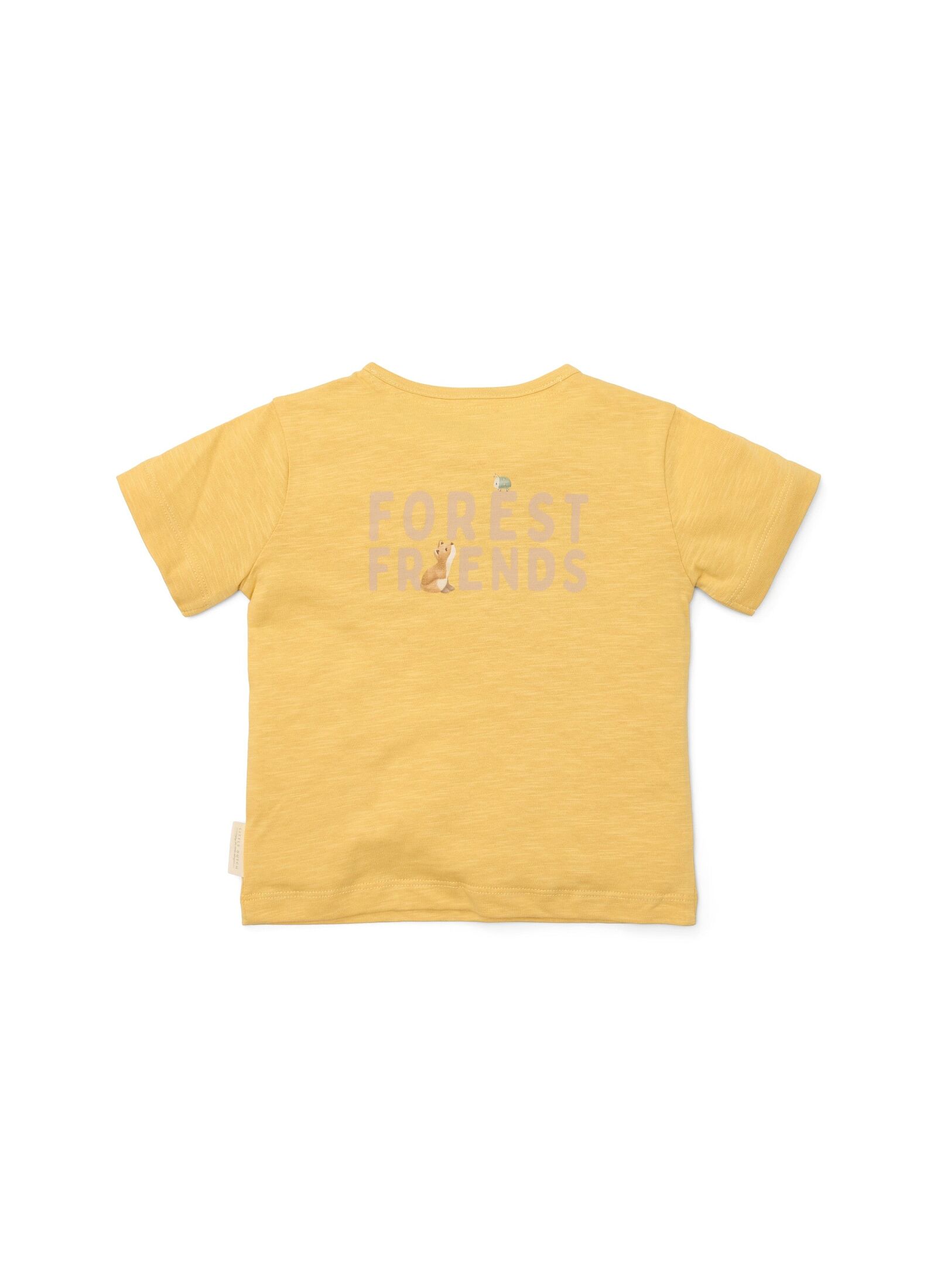 SHORTSLEEVE T-SHIRT FROM ORGANIC COTTON YELLOW