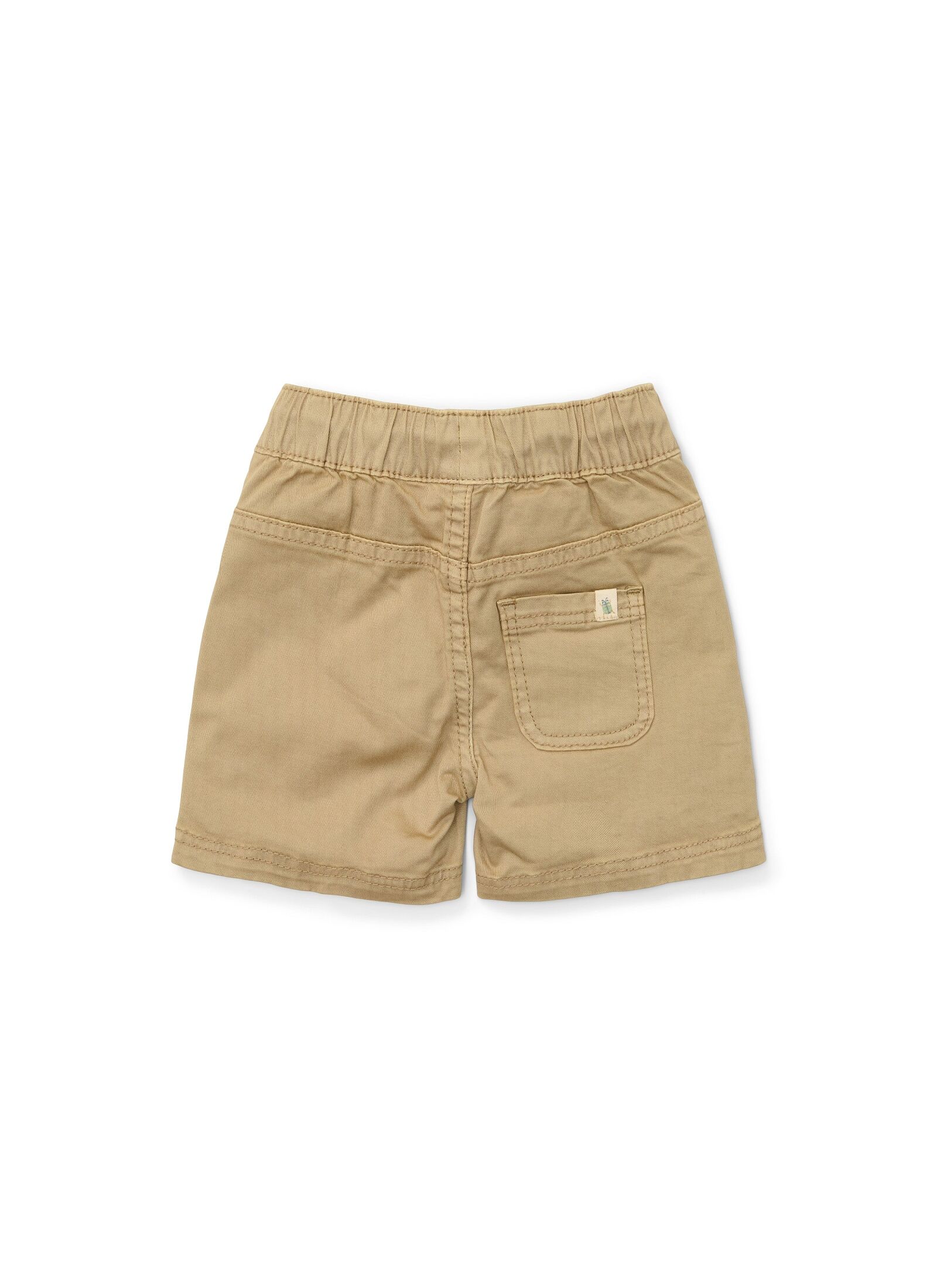SHORTS FROM ORGANIC COTTON BROWN
