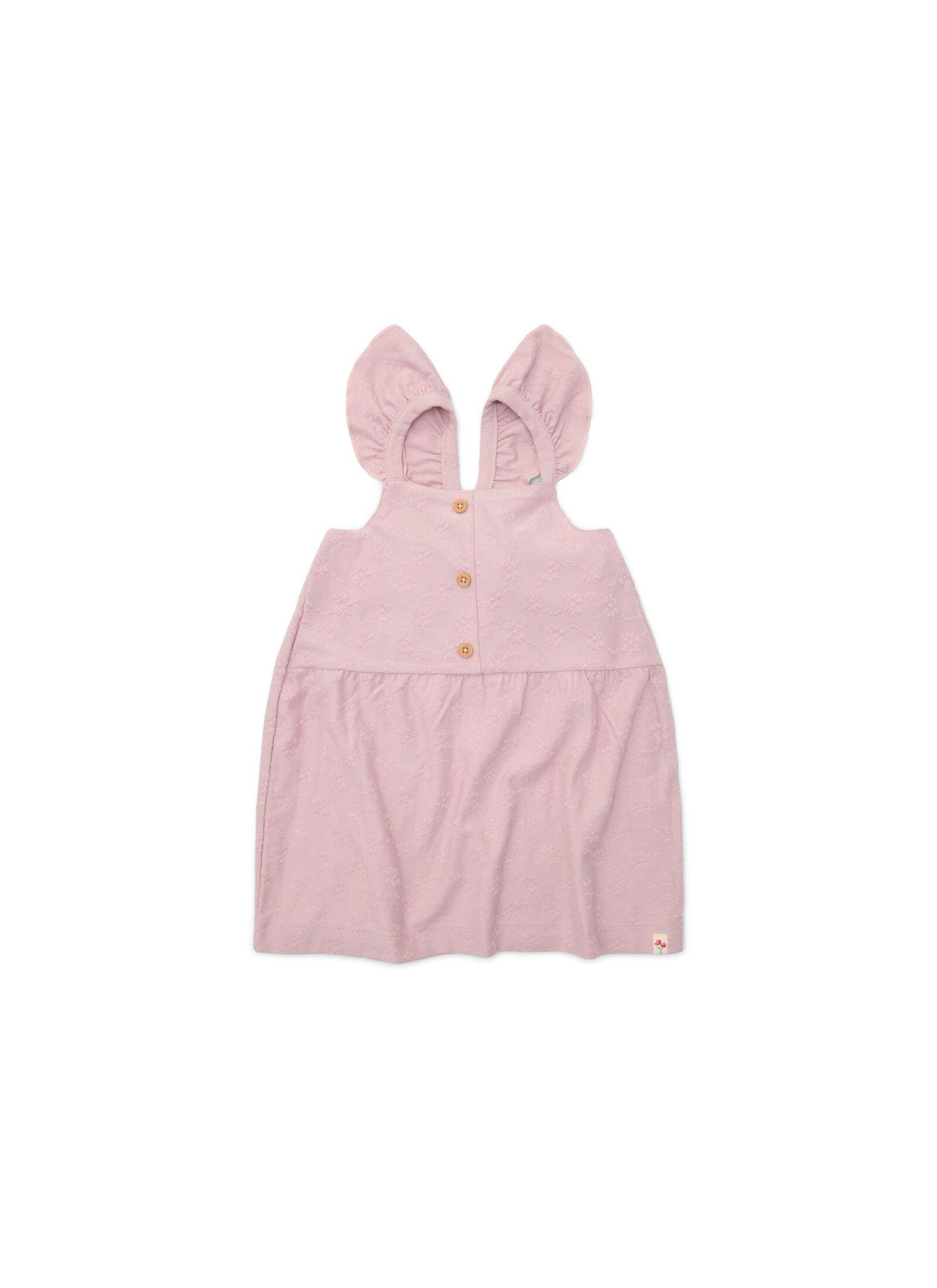 DRESS SLEEVELESS WITH RUFFLES LILAC