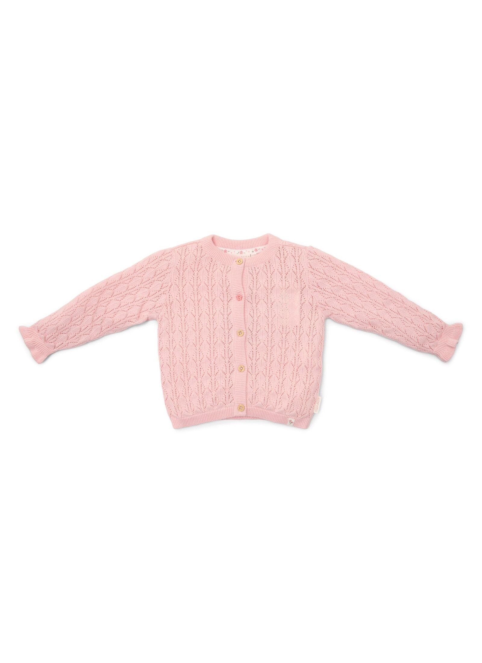 ORGANIC COTTON CARDIGAN LOTUS