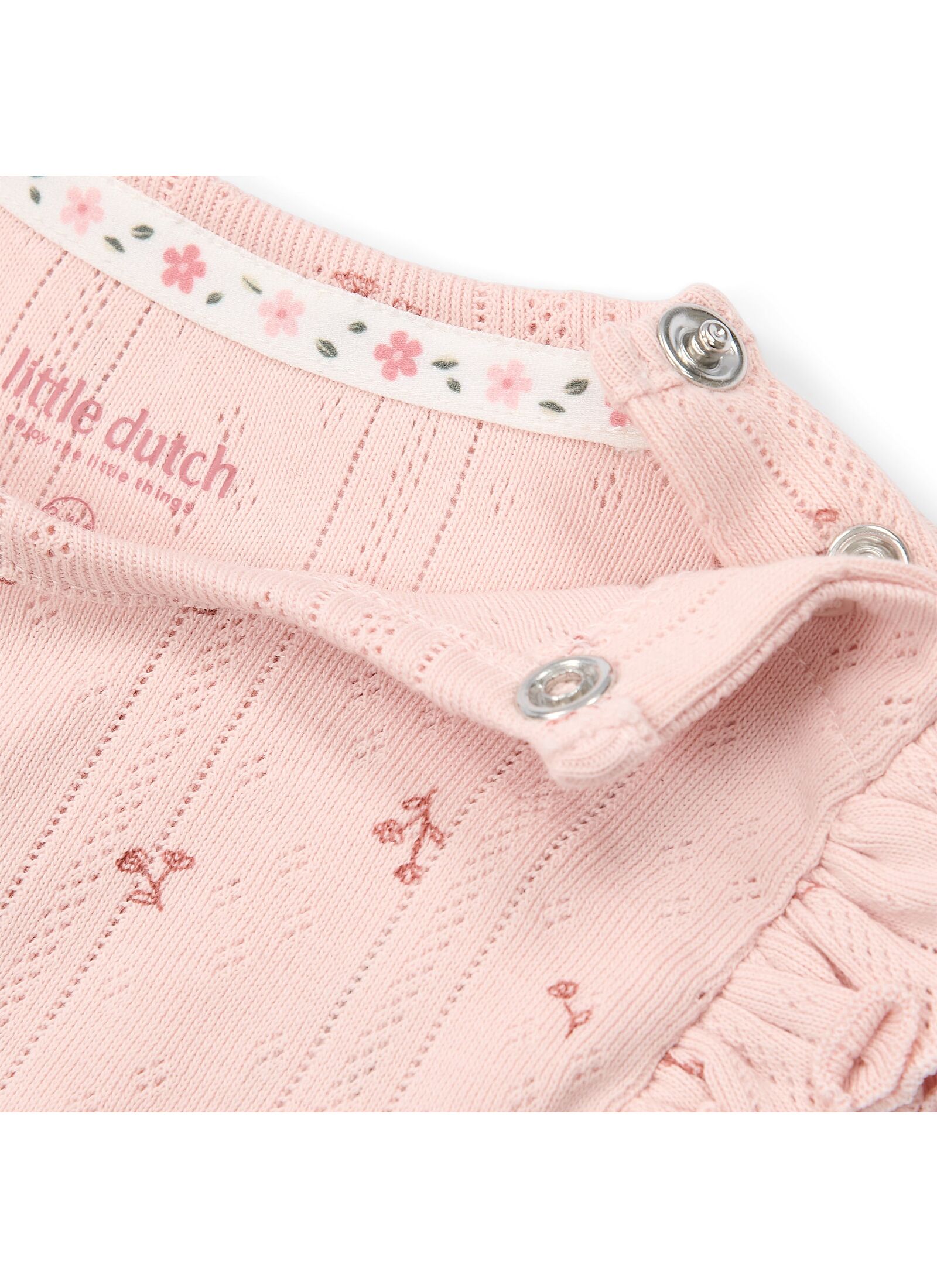 ORGANIC COTTON BODYSUIT FAIRY FLOWERS